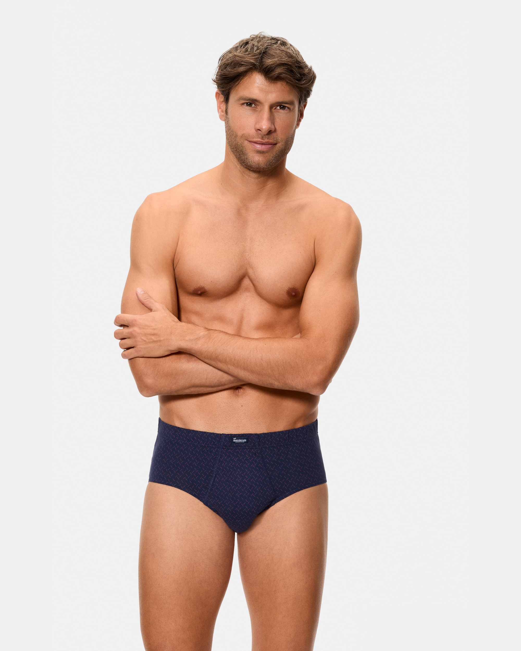 Pack de Três Slips Abertos com Estampados Multicolor-5