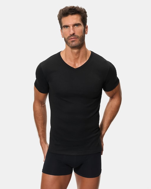 Imagem 0 de T-shirt Interior Térmica em Algodão de Manga Curta