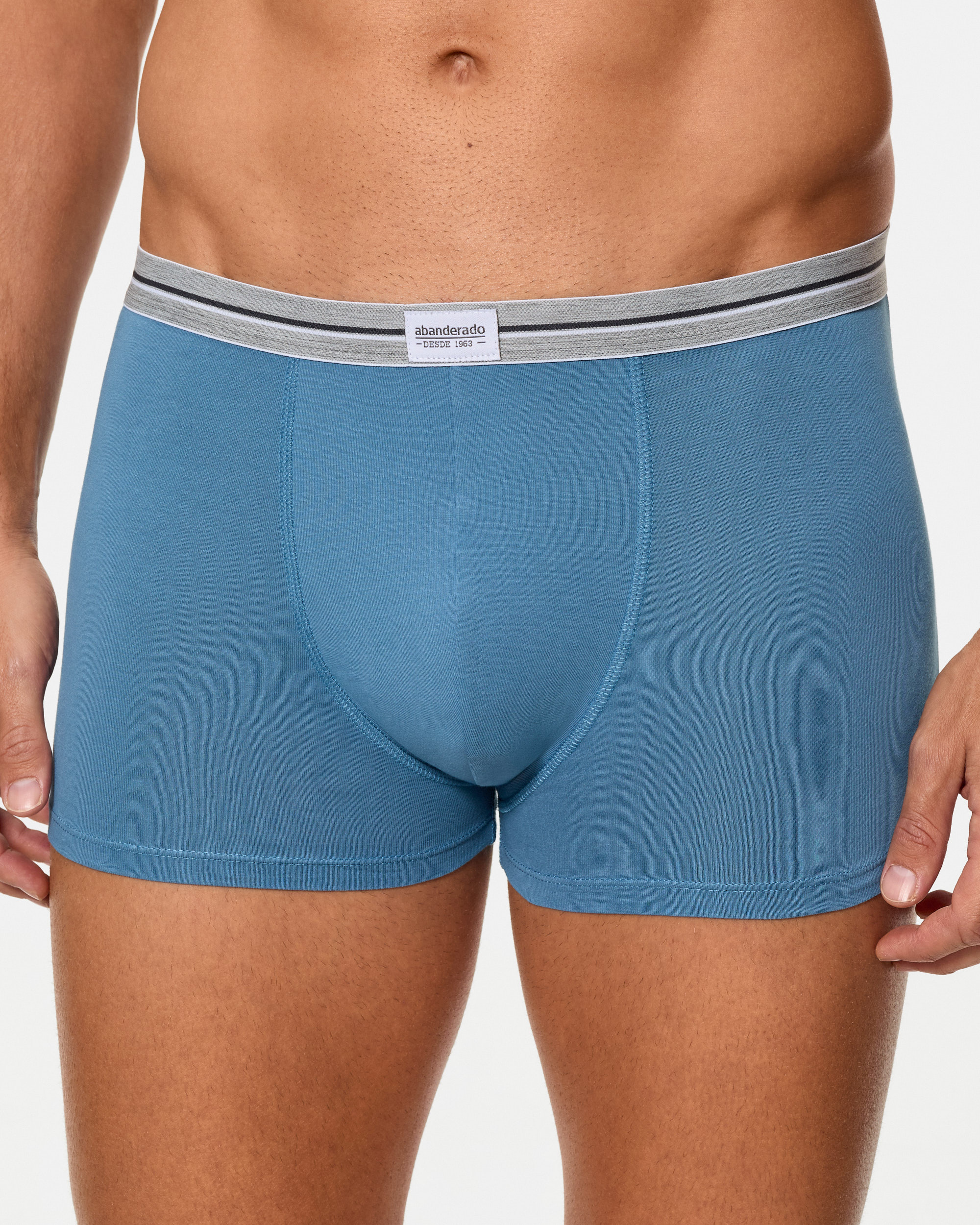 Boxers de Tecido Algodão Resistente Multicolor-4