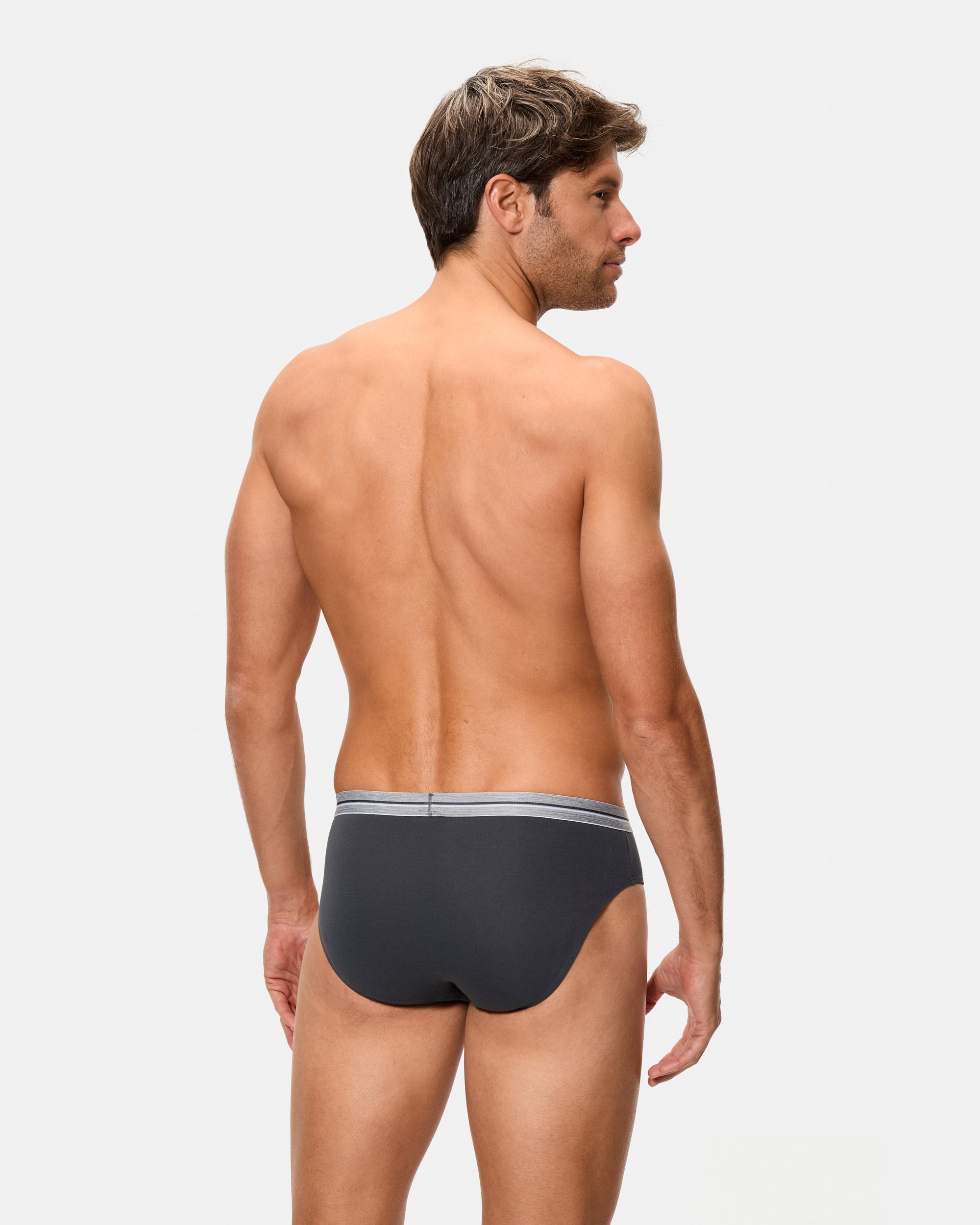 Pack de Dois Slip de Tecido Algodão Resistente Multicolor-3