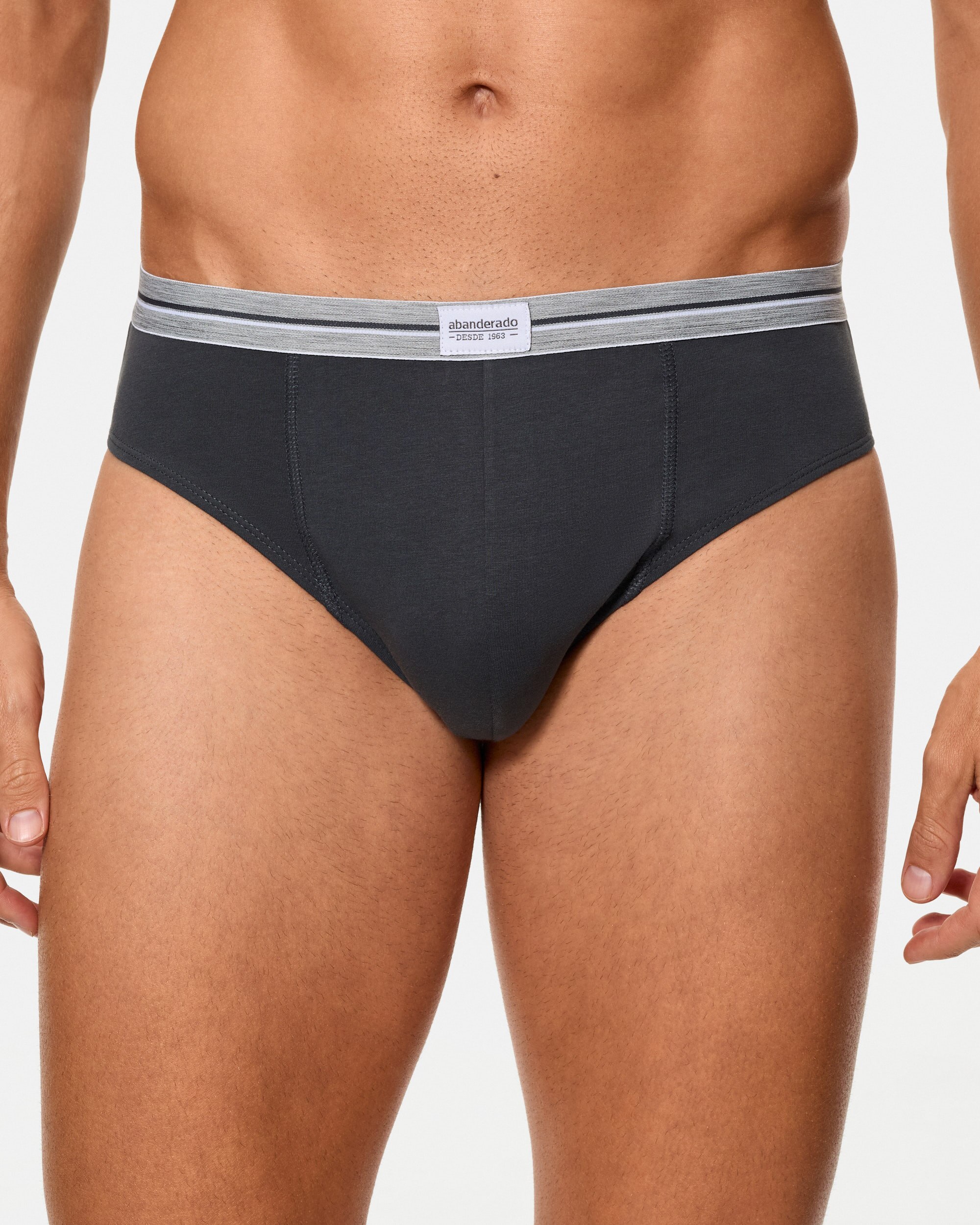 Pack de Dois Slip de Tecido Algodão Resistente Multicolor-4