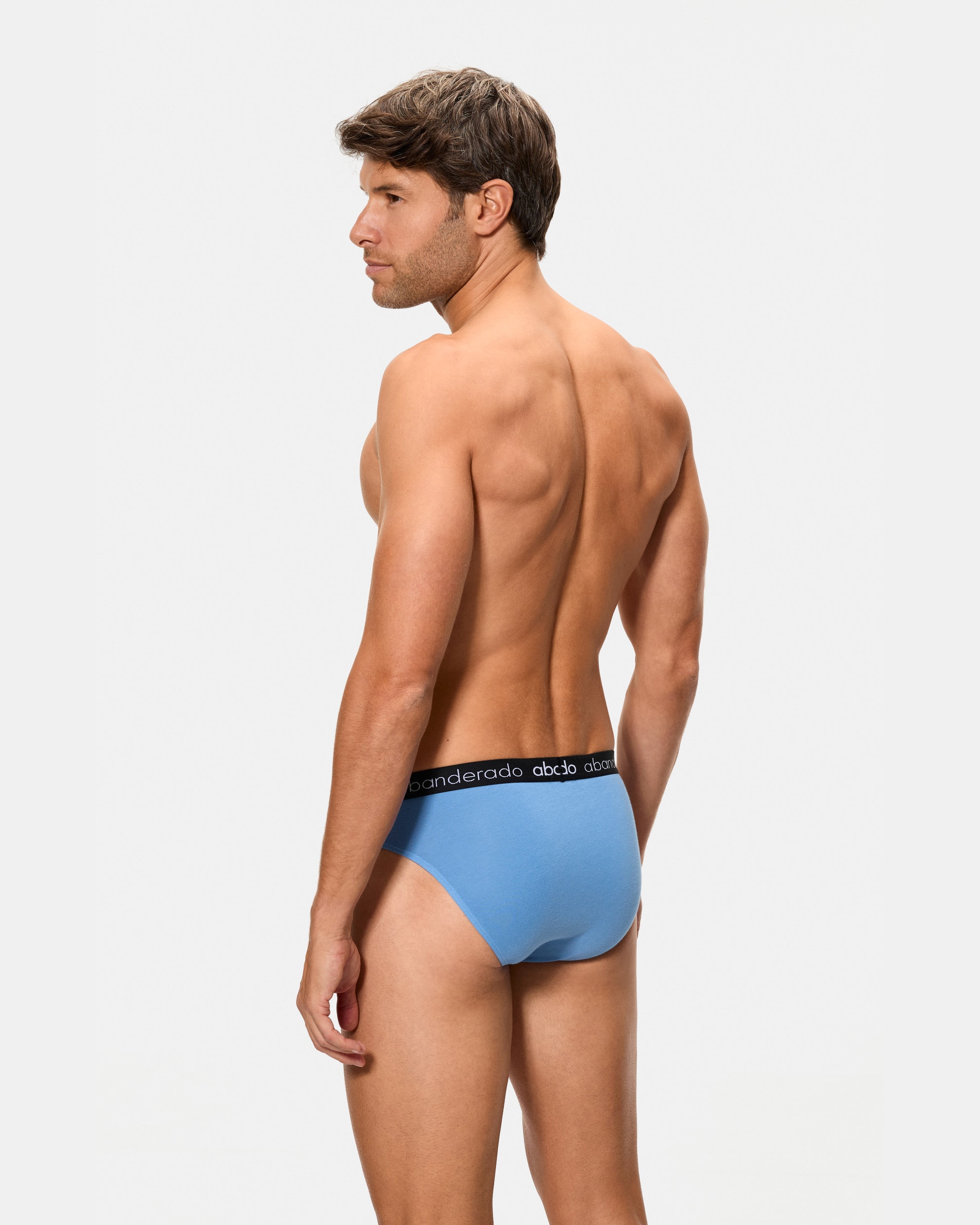 Pack de Dois Slips de Algodão Elástico Multicolor-3