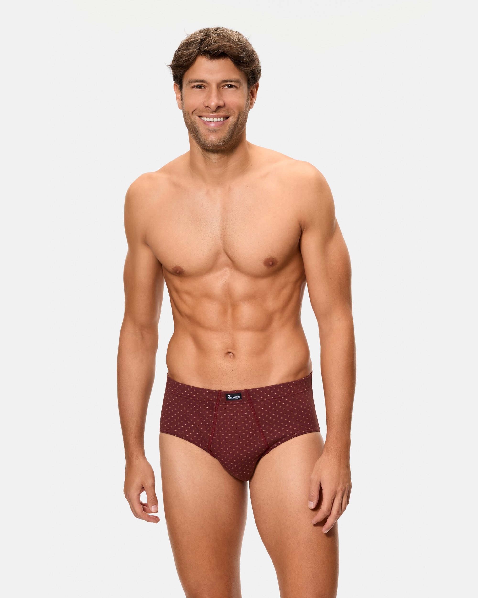 Pack de Três Slips Abertos com Estampados Multicolor-2