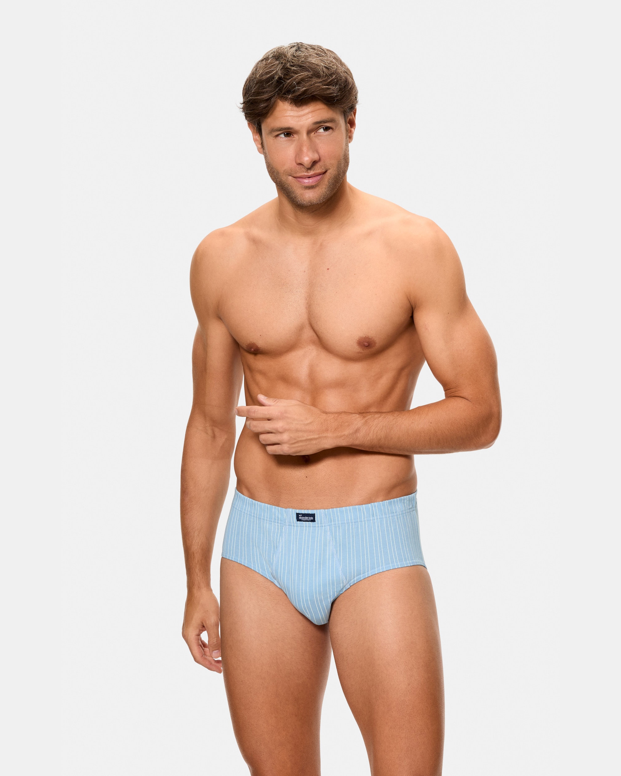 Pack de Três Slips Abertos com Estampados Multicolor-5
