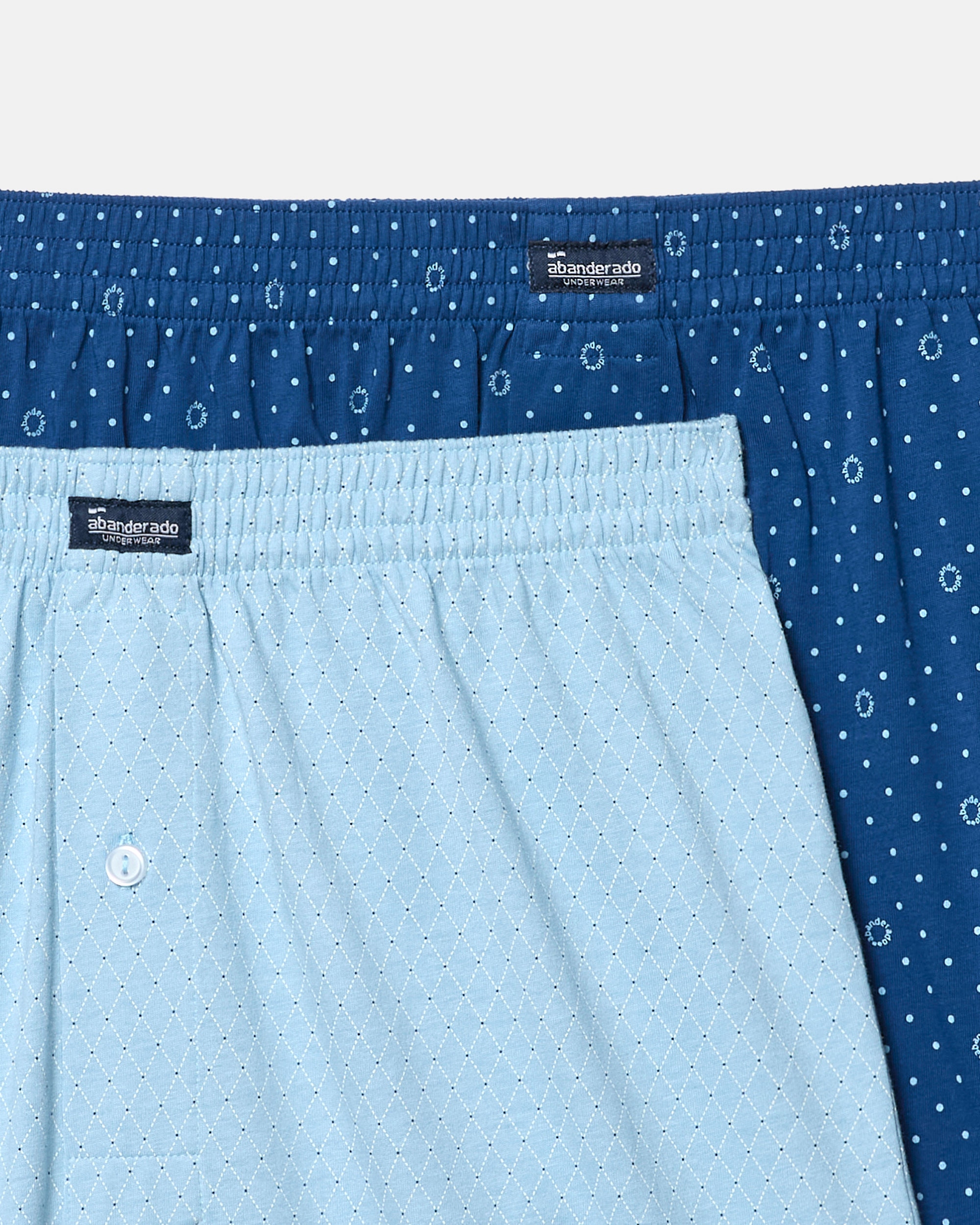 Boxers de Malha Algodão Estampados Multicolor-6