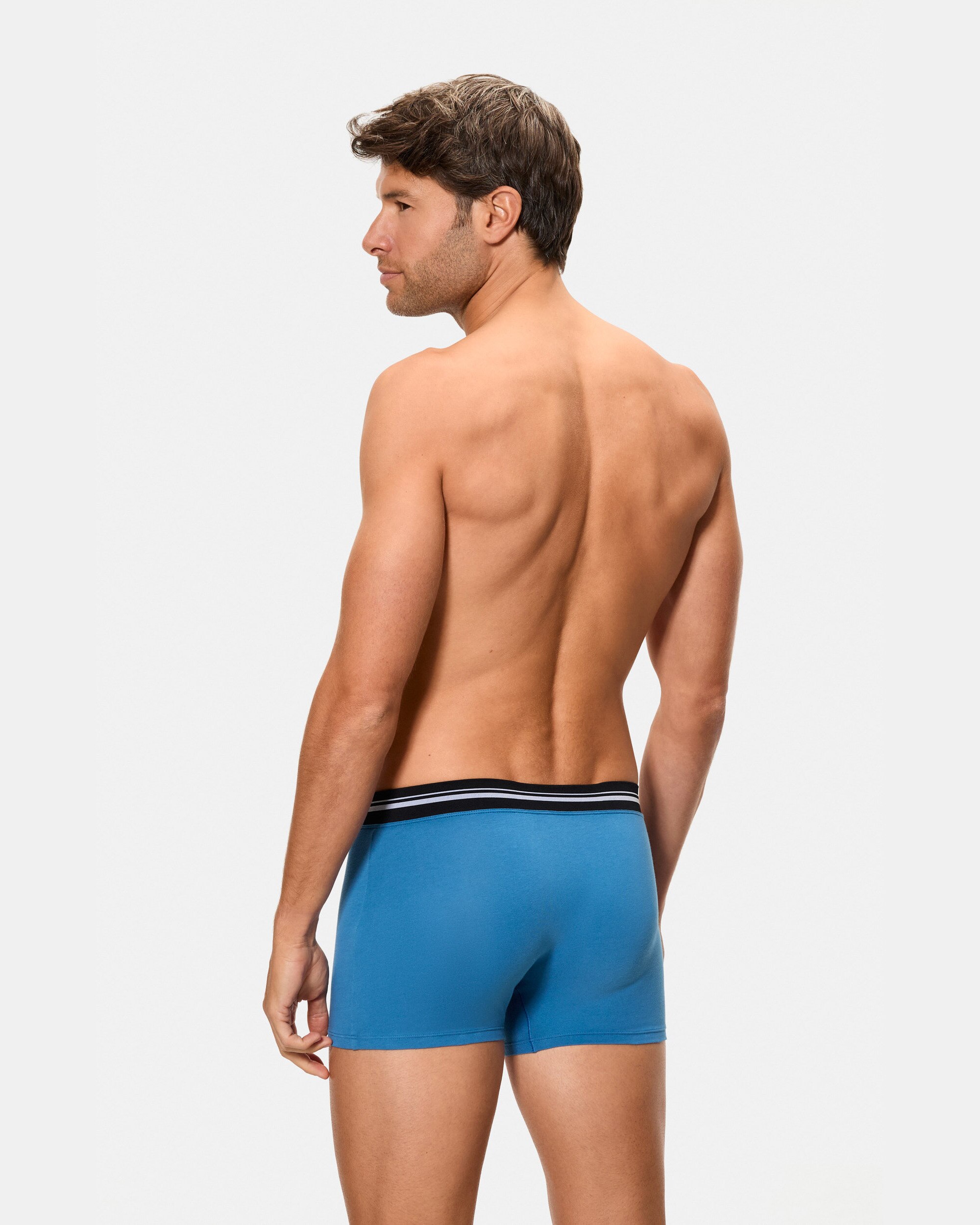 Boxer com Cintura Extra Suave Azul-claro-2