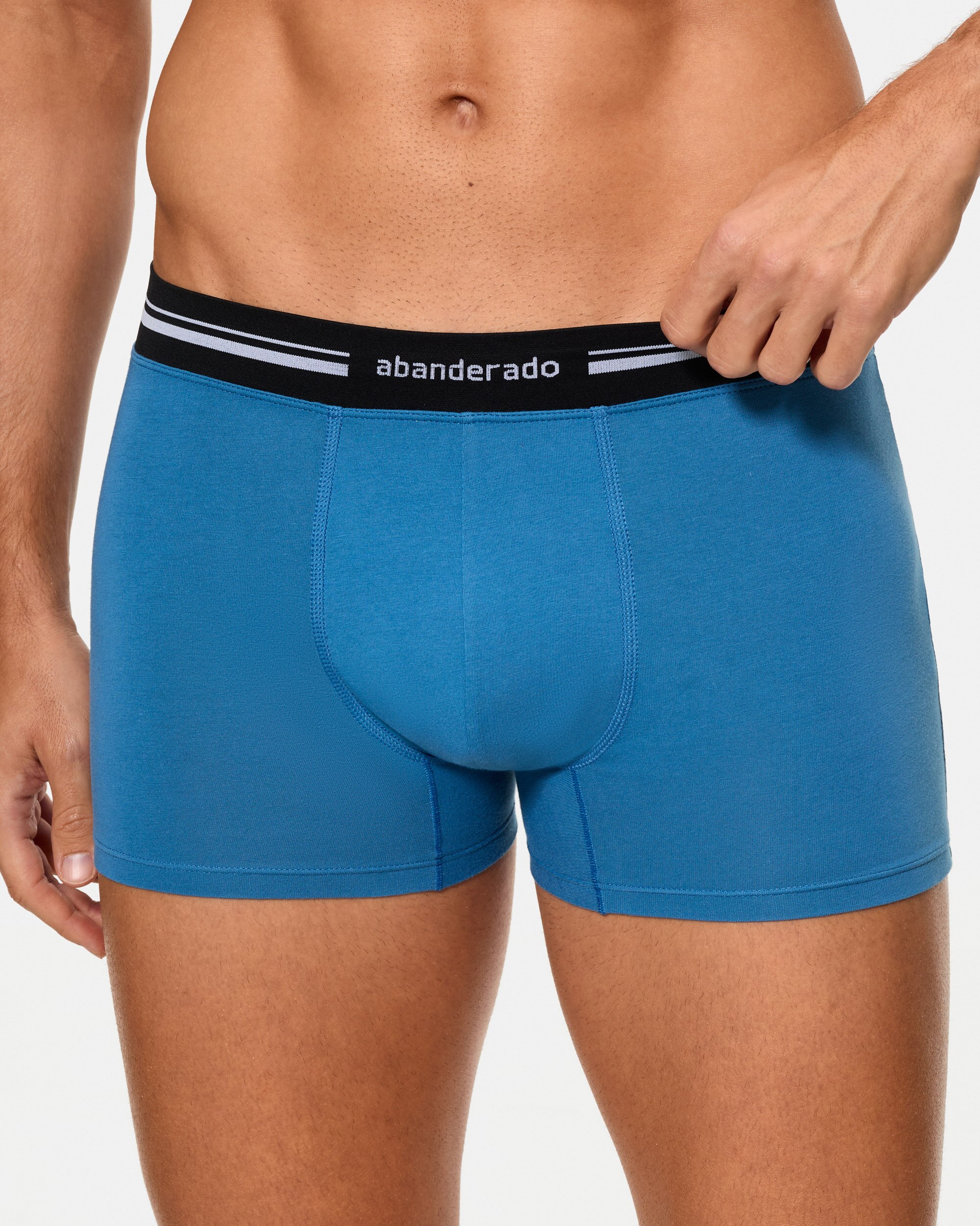 Boxer com Cintura Extra Suave Azul-claro-3