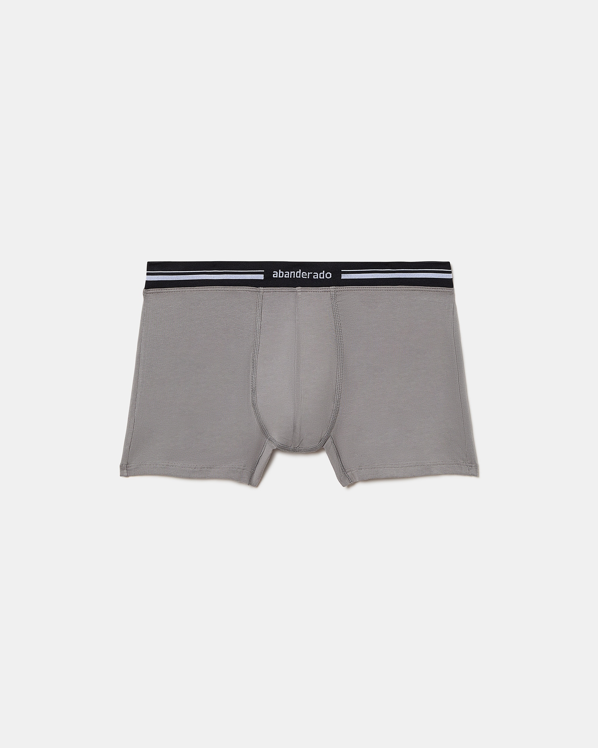 Bóxer com Cintura Extra Suave Cinzento-escuro-4