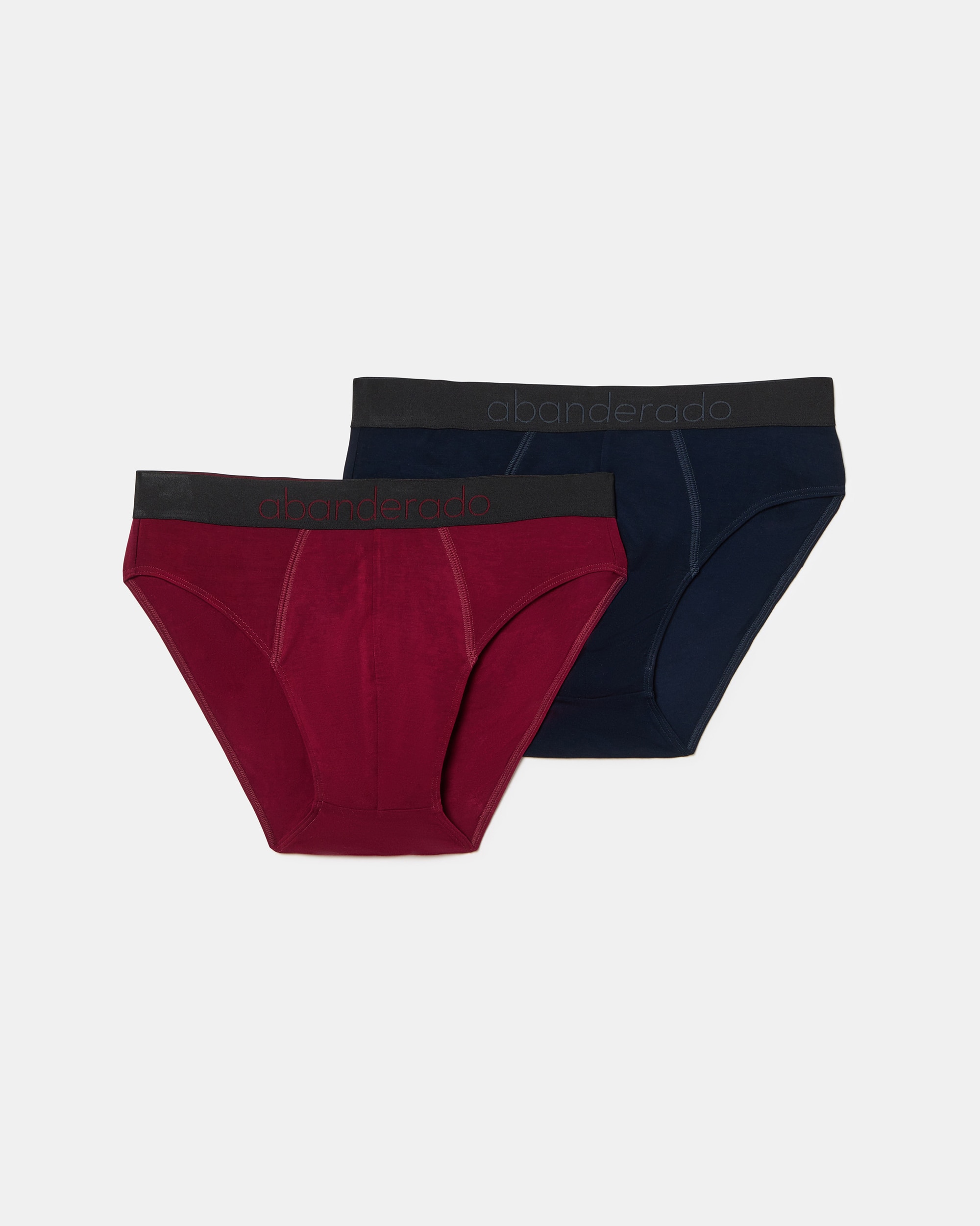 Pack de Dois Slips de Fibra Natural de Bambu Multicolor-1