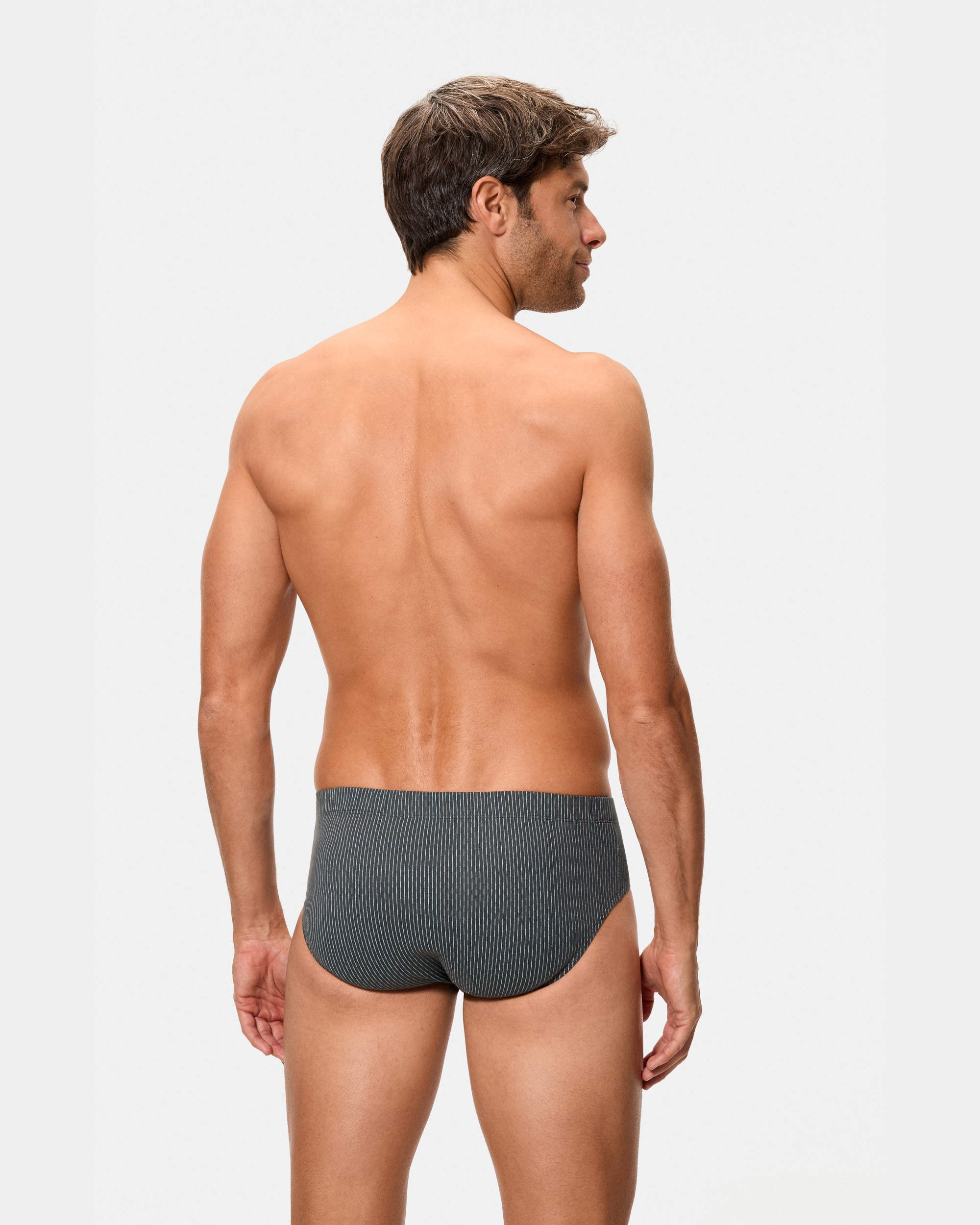 Pack de Três Slips Semicurto com Algodão Estampado Multicolor-2