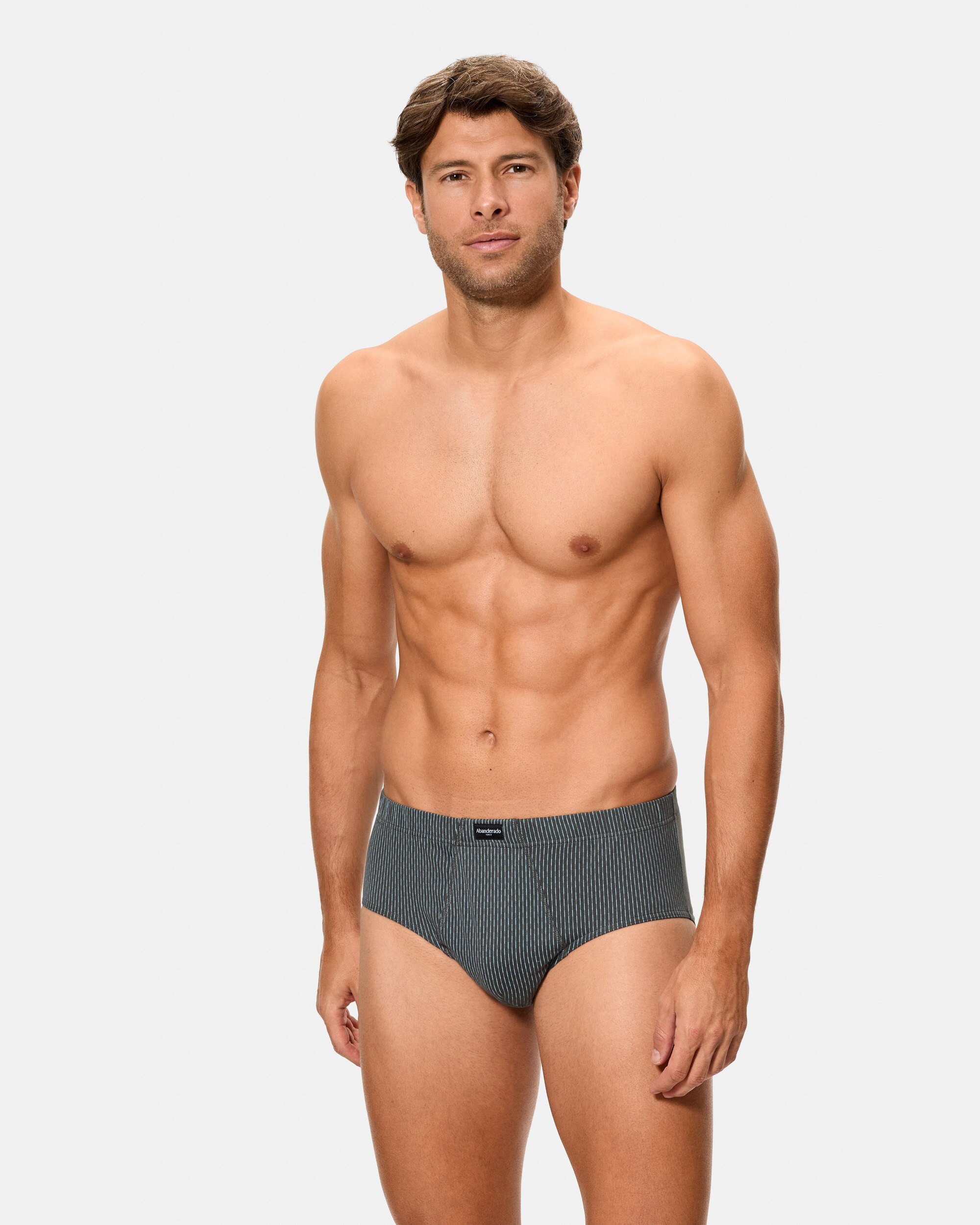 Pack de Três Slips Abertos com Algodão Estampado Multicolor-3