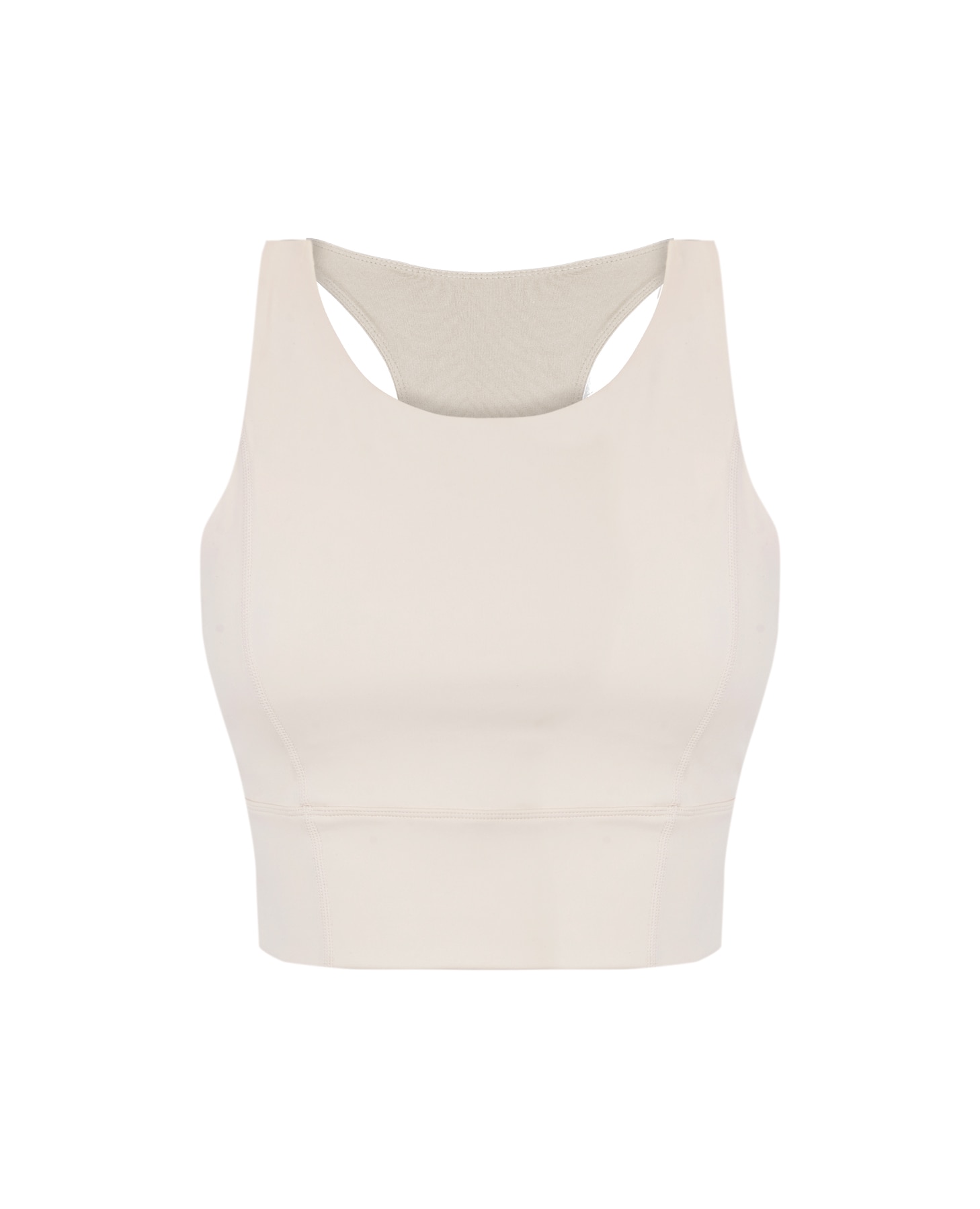 Soutien Desportivo Compressivo de Sustentação Alta Creme-8