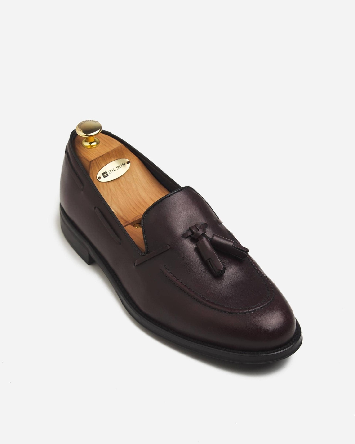 Sapato Formal com Franjas Bordeaux Mate Bordeaux-2