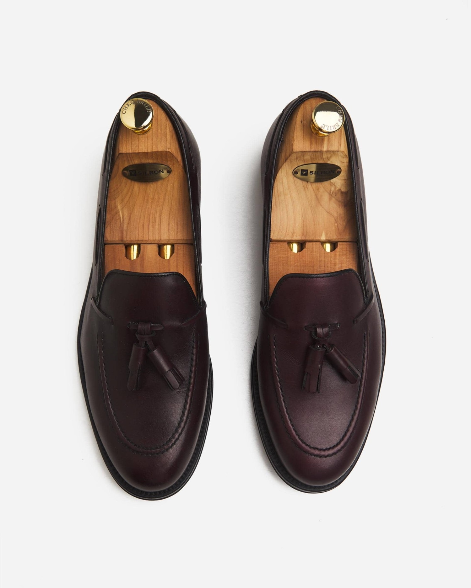 Sapato Formal com Franjas Bordeaux Mate Bordeaux-3