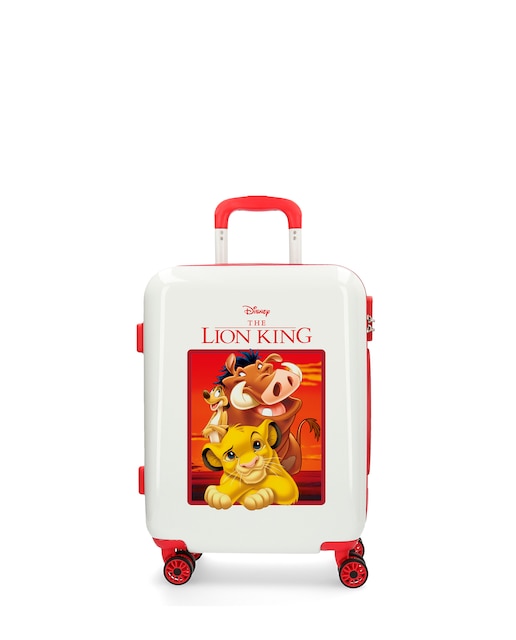 Imagem 0 de Mala de Cabine Infantil o Rei Leão Rígida com Capacidade de 34l