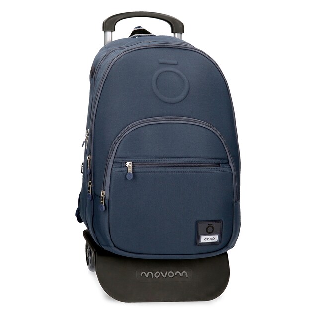 Imagem 0 de Mochila Enso Basic com dois compartimentos com carrinho de passeio em azul