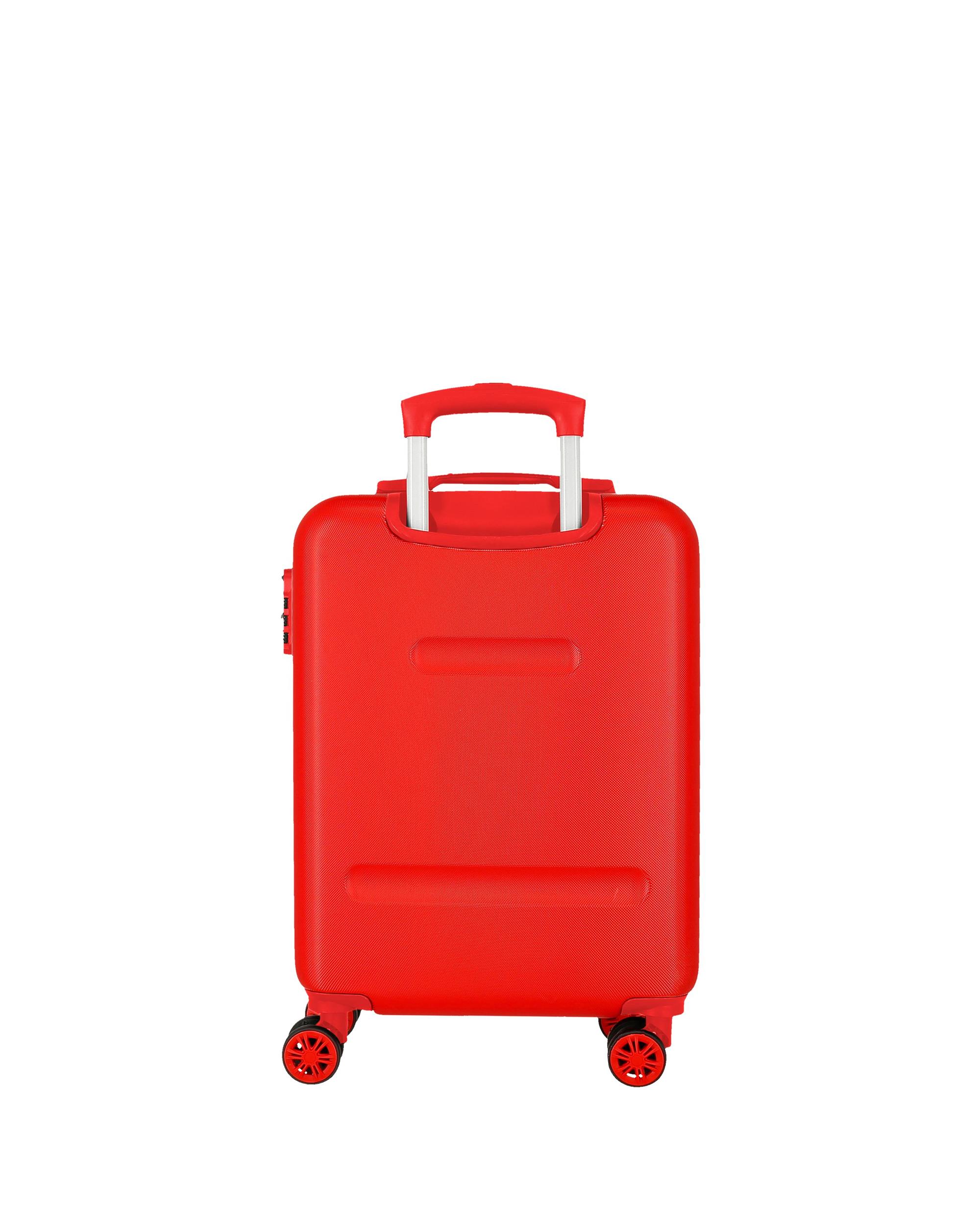 Maleta de Cabine Spiderman Street Rígida em Vermelho com Capacidade de 34l Vermelho-3