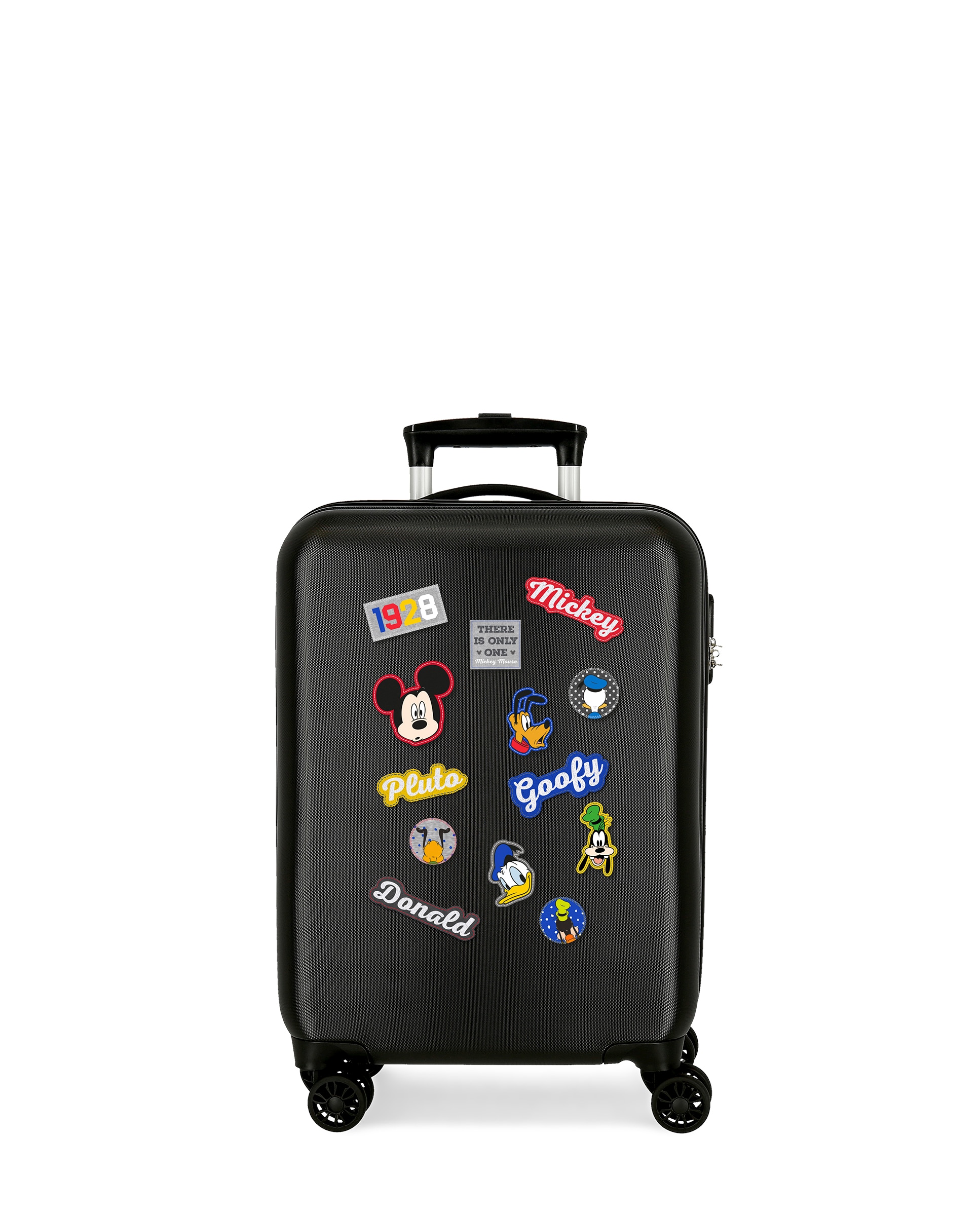 Mala de Cabine Infantil Mickey The One Rígida com Capacidade de 35l Preto-1