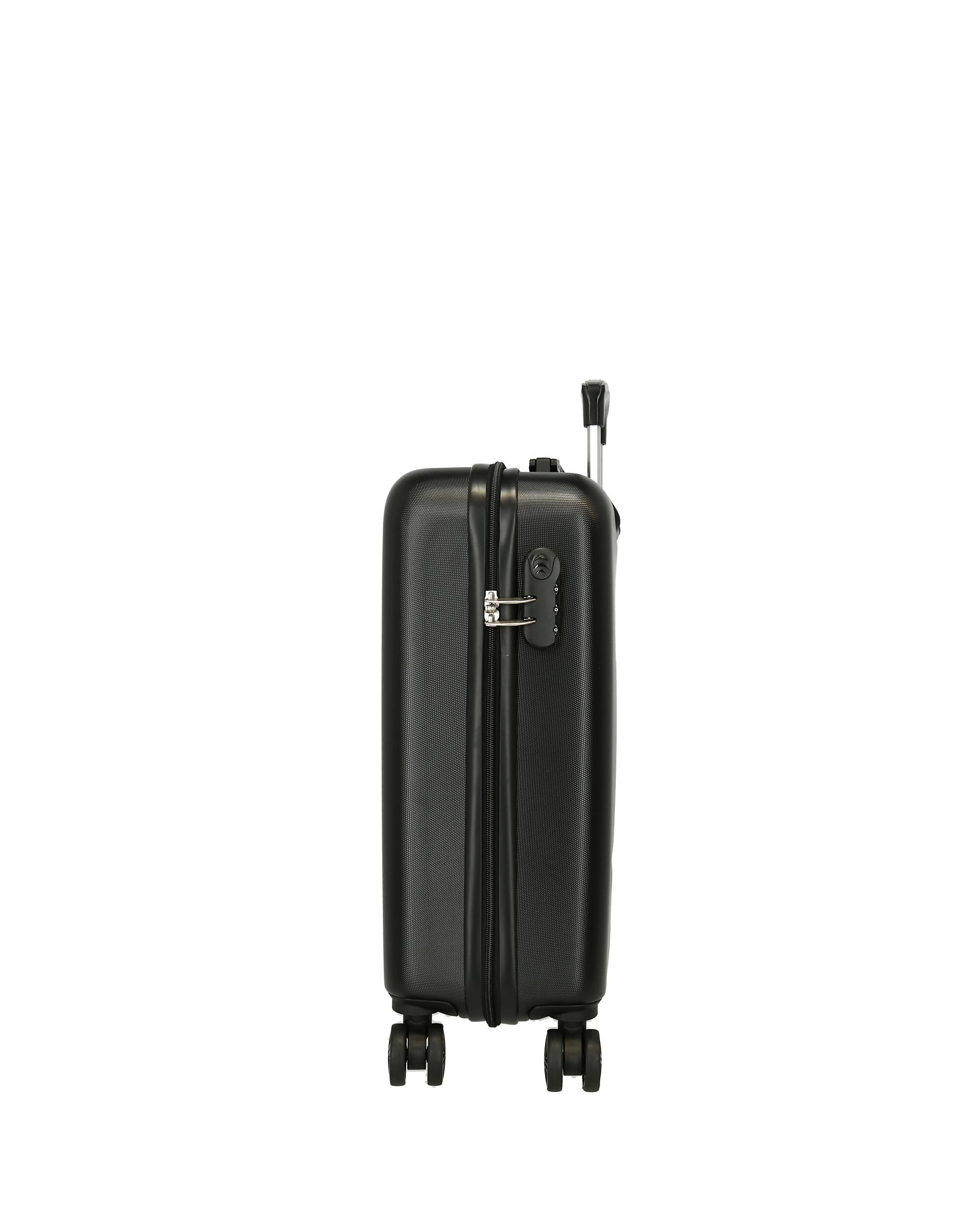 Mala de Cabine Infantil Mickey The One Rígida com Capacidade de 35l Preto-4