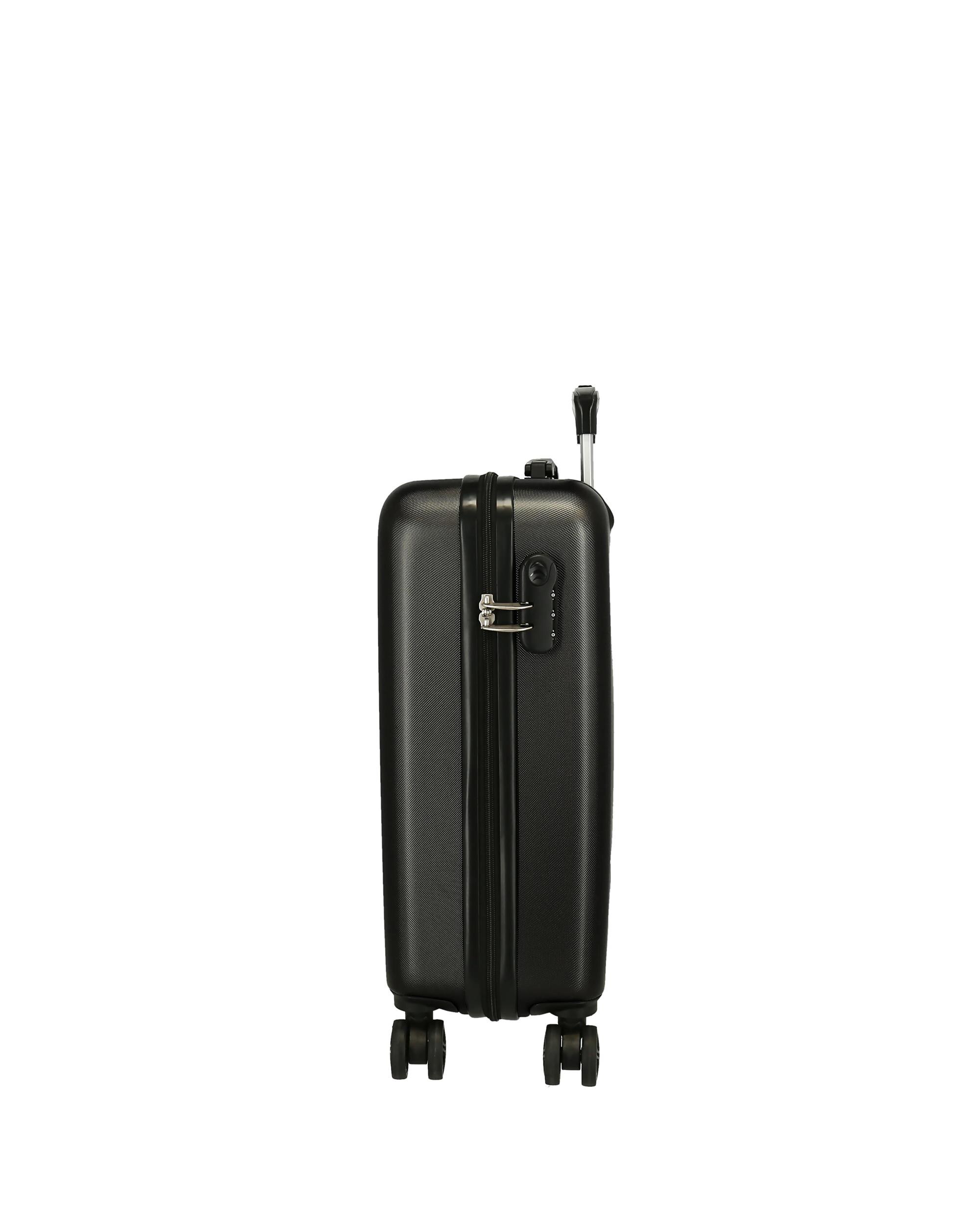 Caixa de cabine Mickey Letras rígida com uma capacidade de 34L Preto-2