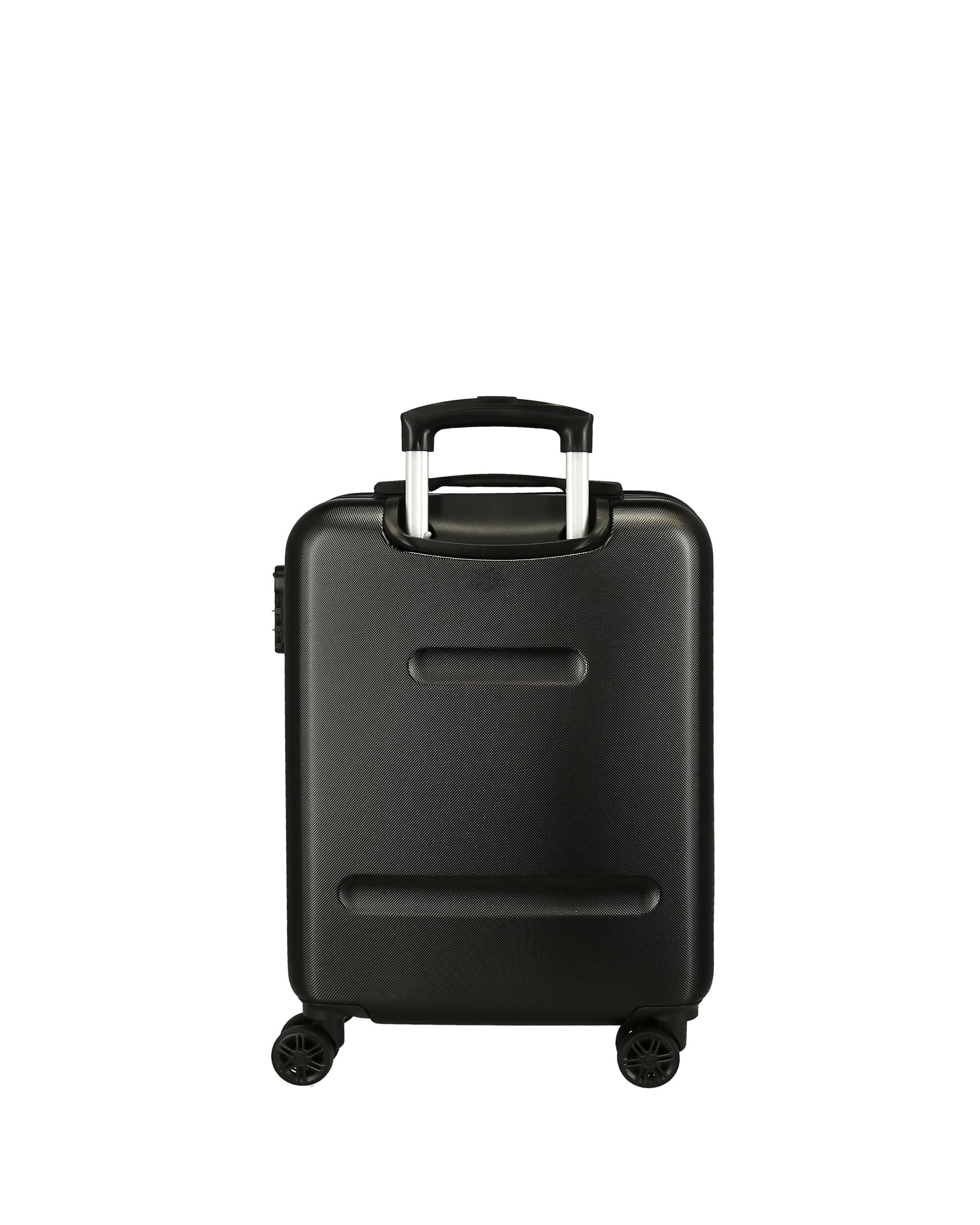 Caixa de cabine Mickey Letras rígida com uma capacidade de 34L Preto-3