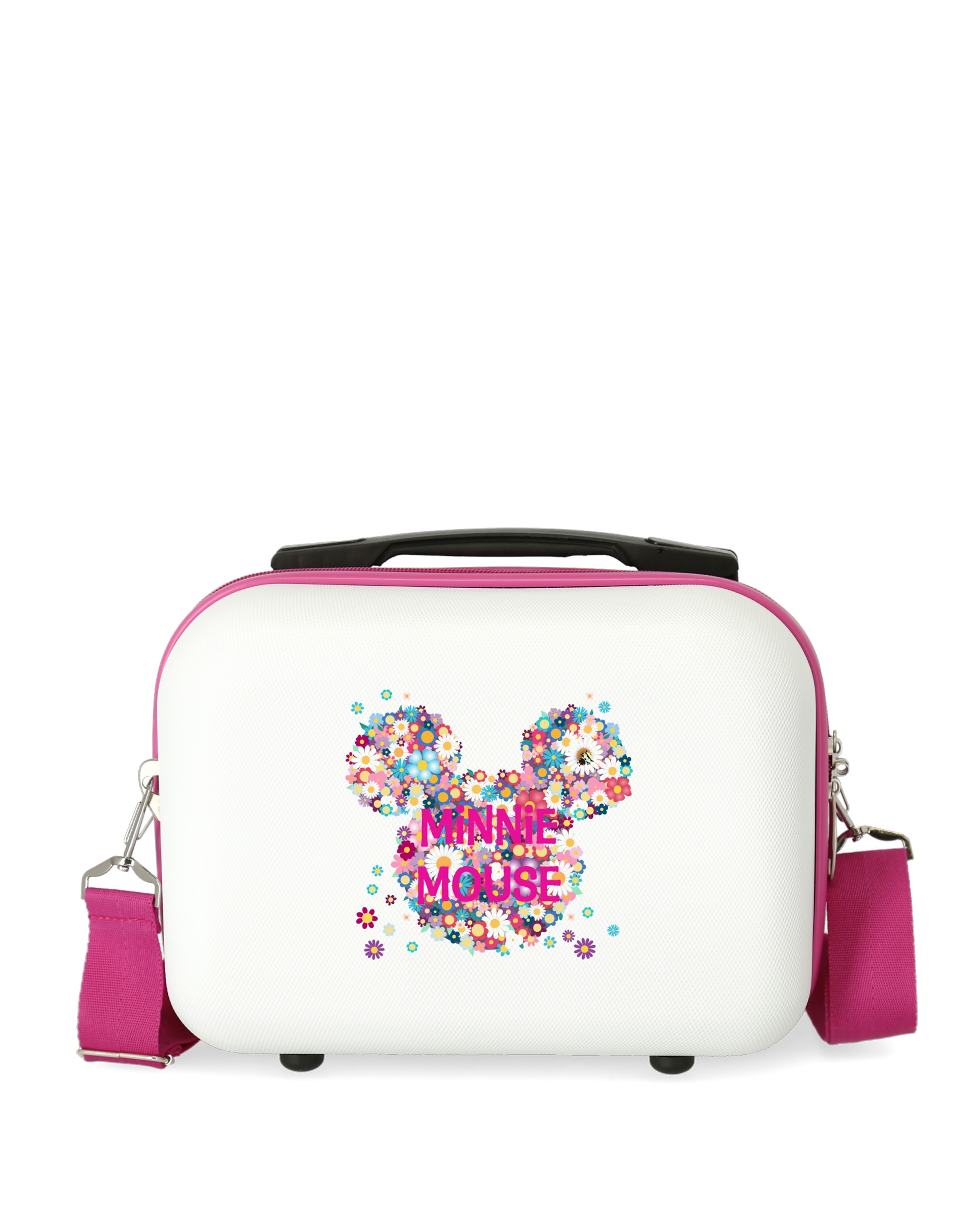 Imagem 0 de Necessaire Minnie Sunny Day Flores Rígido com Capacidade de 9l