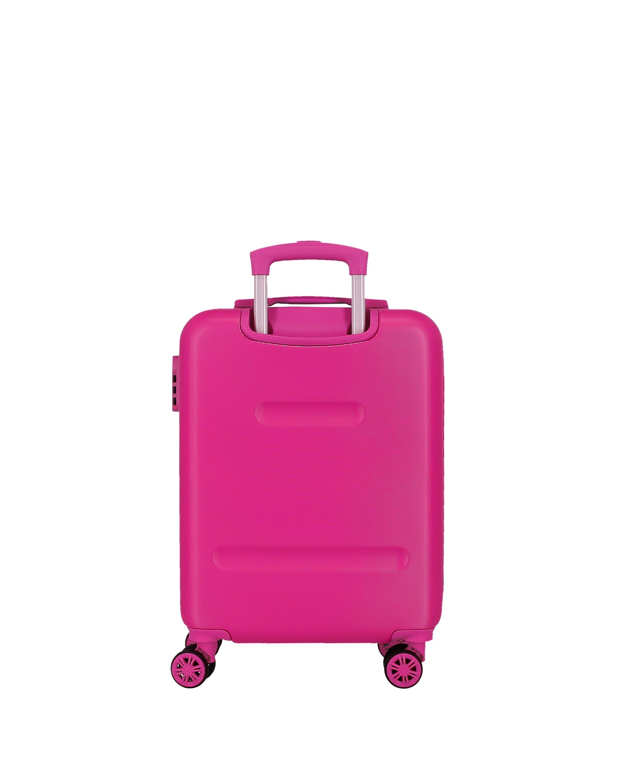 Mala de Cabine Infantil Minnie Love Rígida com Capacidade de 32l Rosa-3