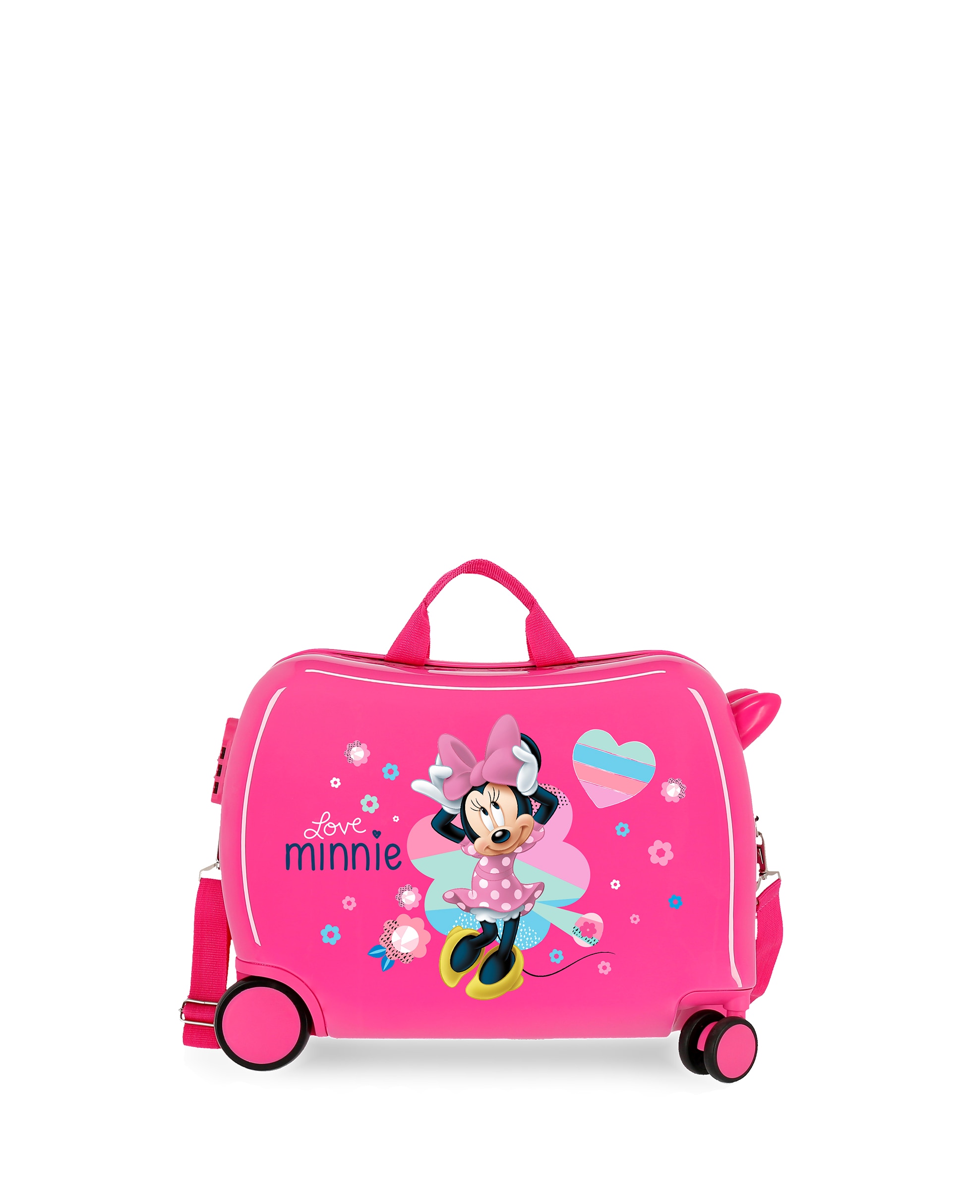 Imagem 0 de Mala de Cabine Infantil Minnie Love Rígida com Capacidade de 34l