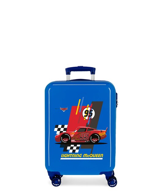 Imagem 0 de Mala de Cabine Infantil Lightning Mcqueen Rígida com Capacidade de 34l