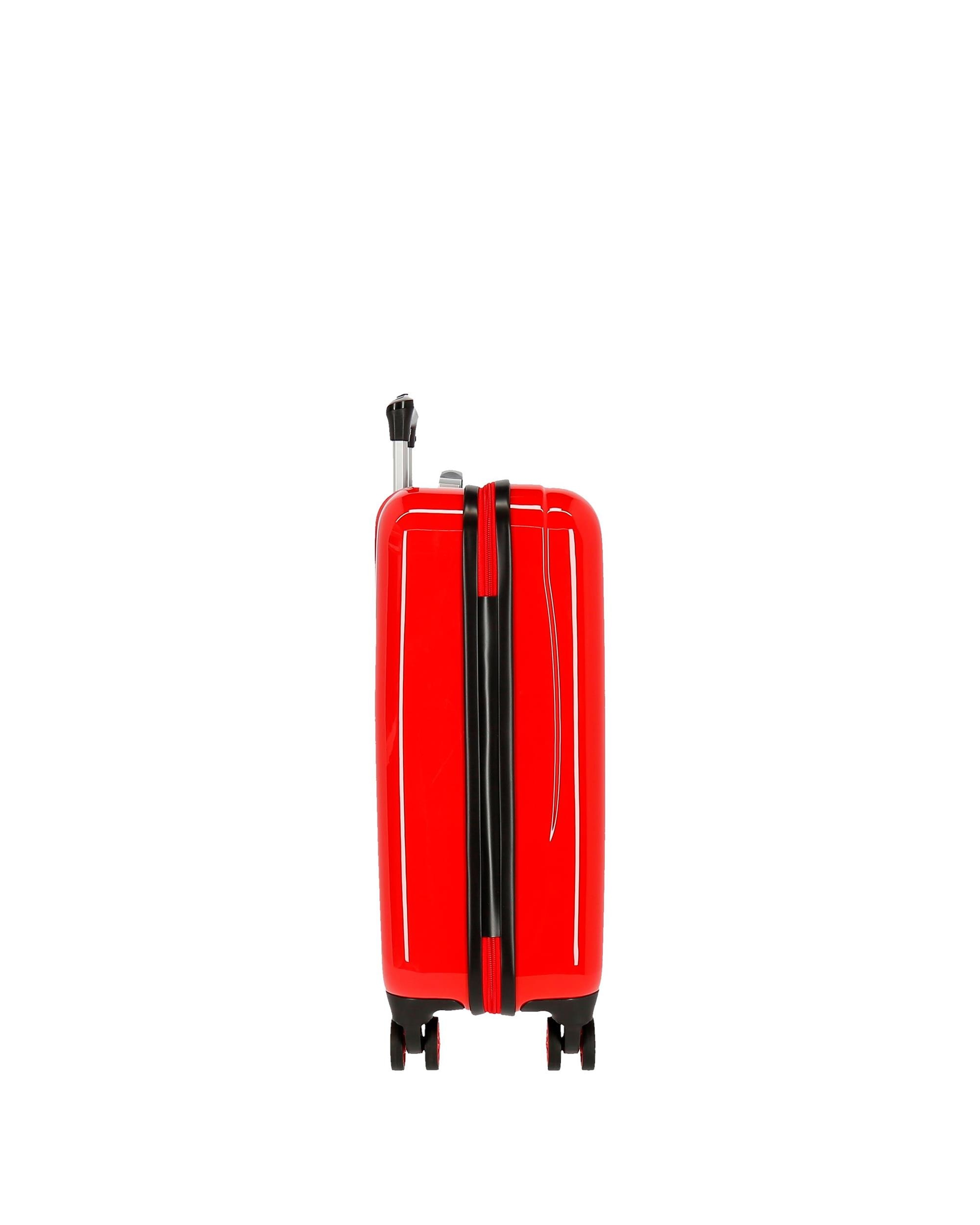 Mala de Cabine Lightning Mcque Rígida com Capacidade de 34l Vermelho-4