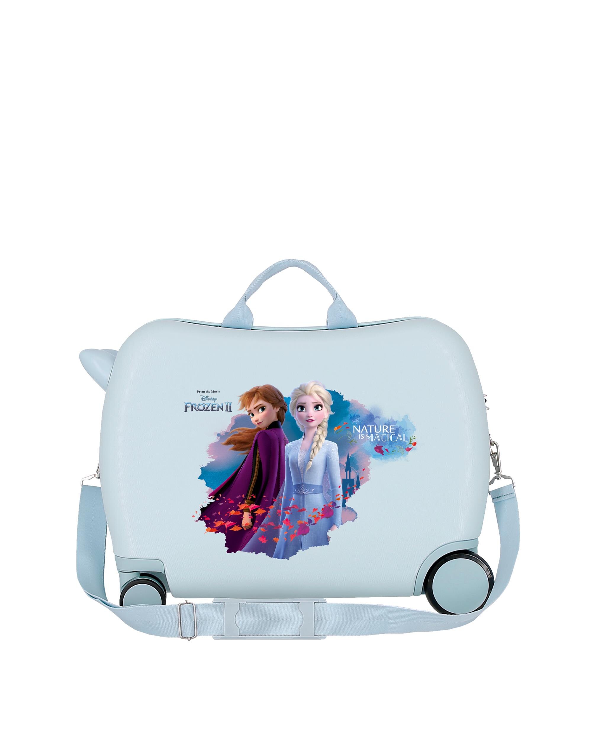Mala de Cabine Infantil Nature Is Magical Rígida com Capacidade de 34l Azul-claro-3