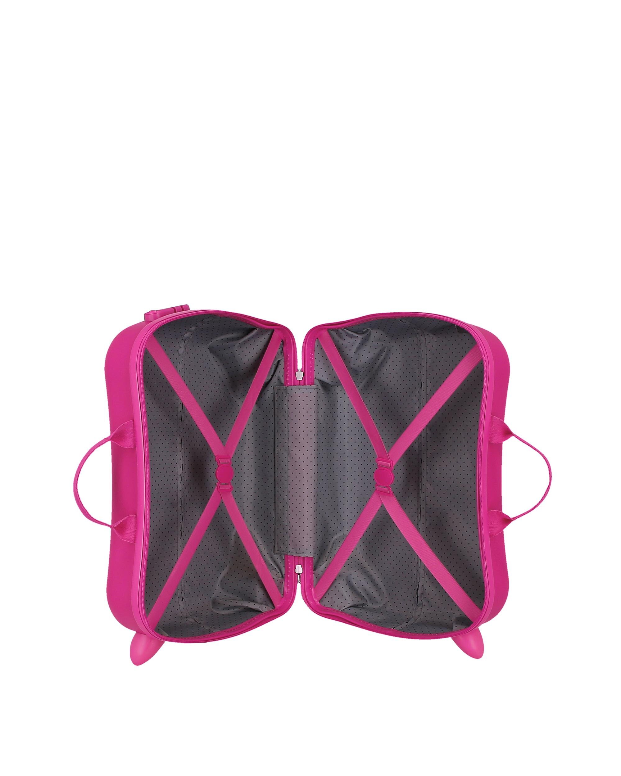 Mala Infantil 2 Rodas Multidirecionais Minnie Happy Helpers Rígida com Capacidade de 34l Rosa-5