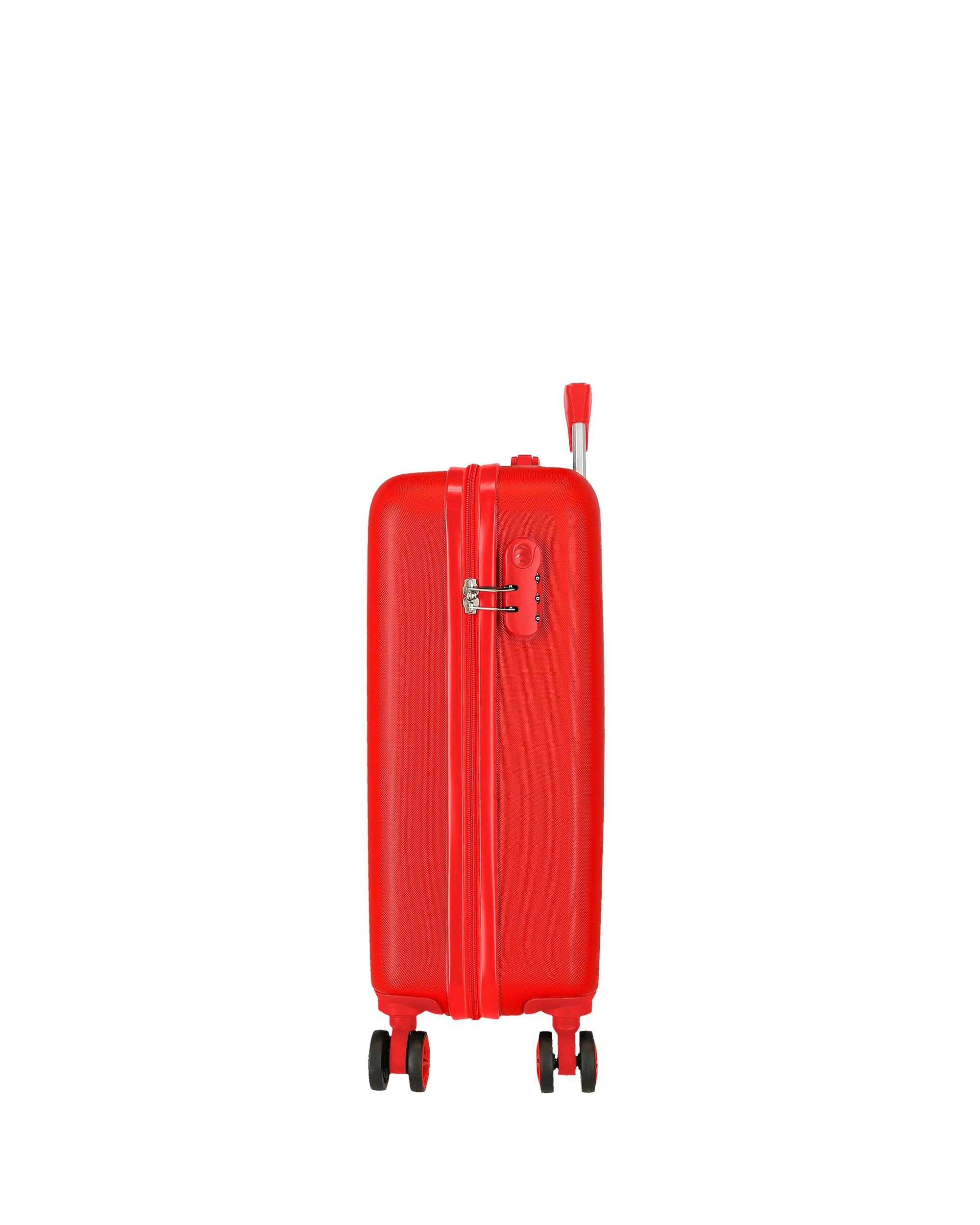Mala de Cabine Spiderman Pop Marvel Rígida com Capacidade de 34l Vermelho-2