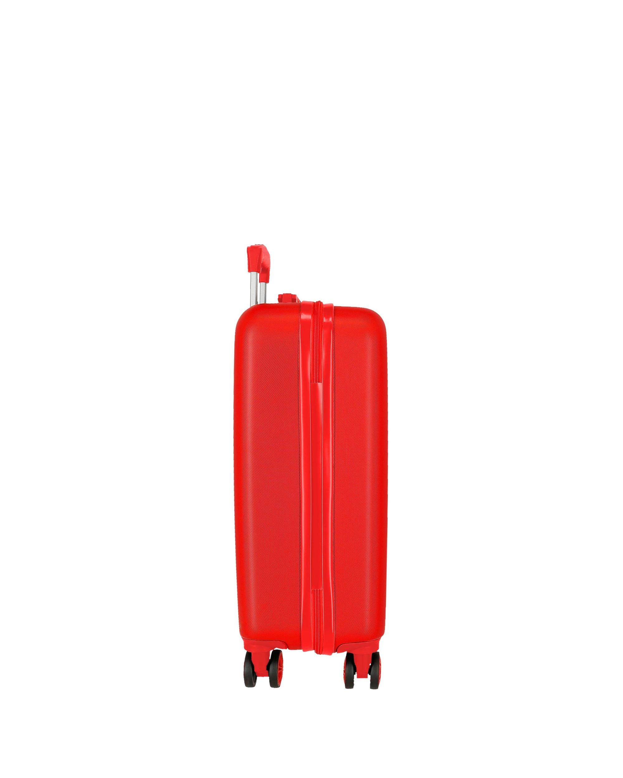 Mala de Cabine Spiderman Pop Marvel Rígida com Capacidade de 34l Vermelho-4