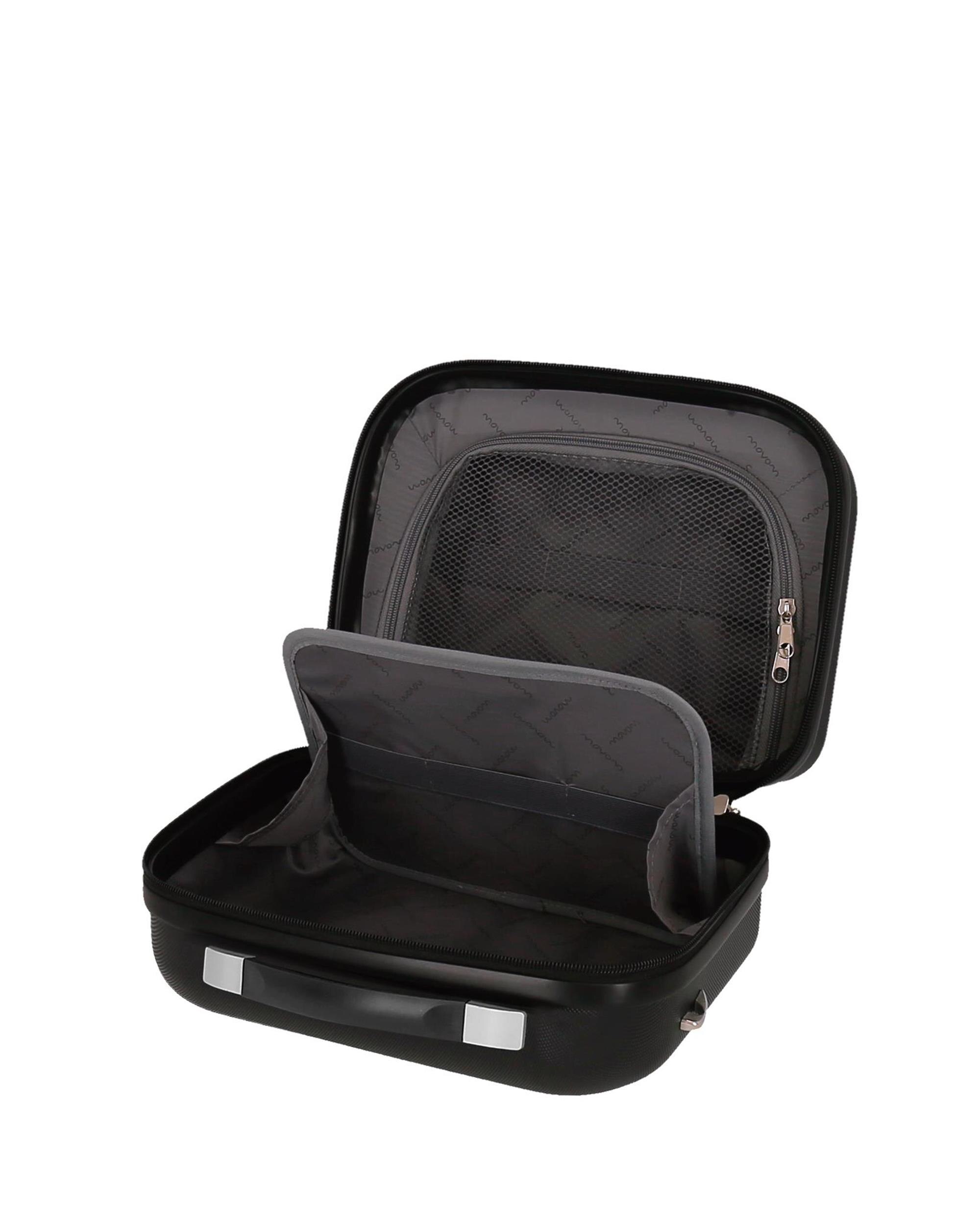 Necessaire Movom Riga Rígido com Capacidade de 9l Preto-5