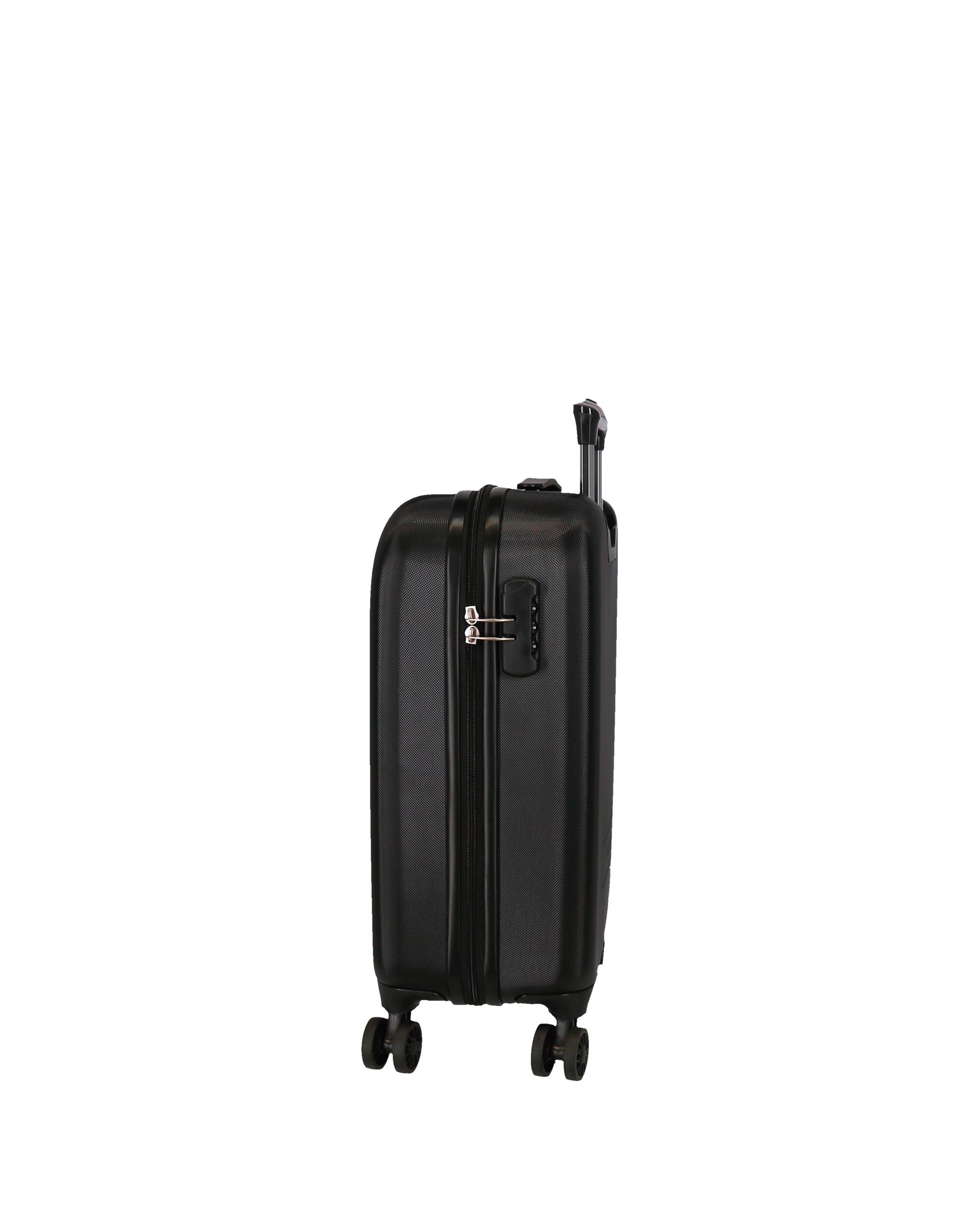 Trolley de Cabine Riga Rígido 37L Preto-2