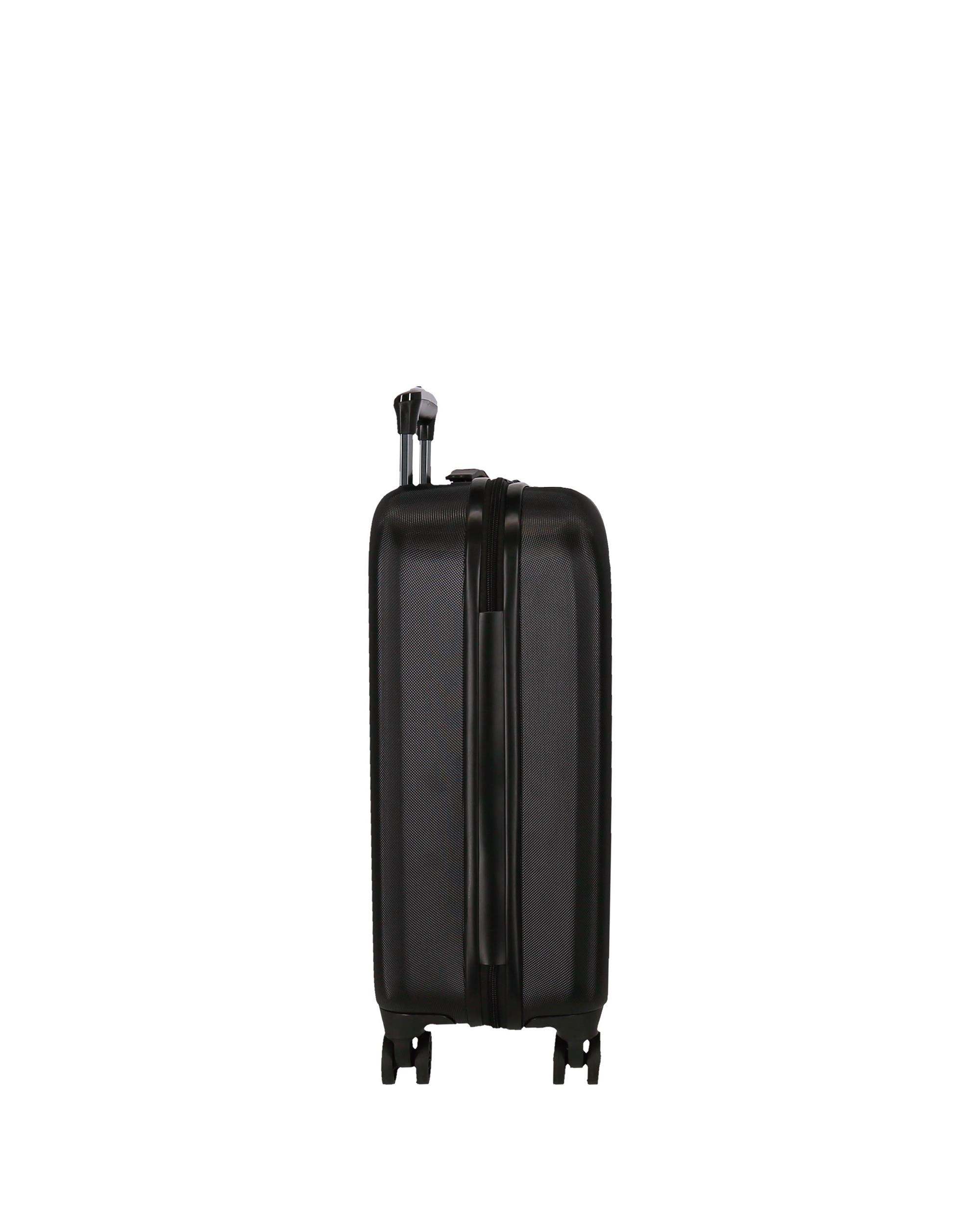 Trolley de Cabine Riga Rígido 37L Preto-4