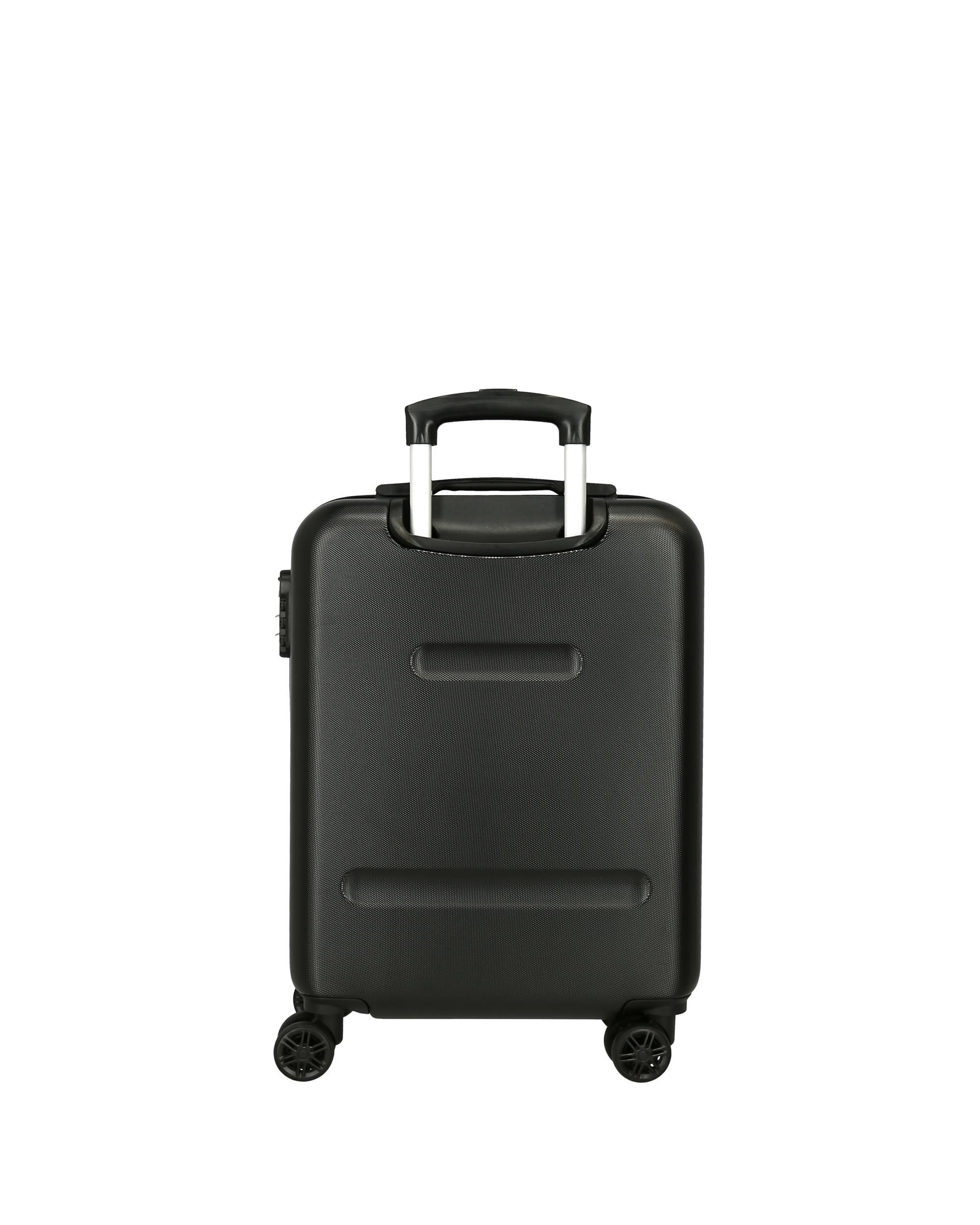 Mala de Cabine Rígida Spiderman Geo Rígida com Capacidade de 34l Preto-3