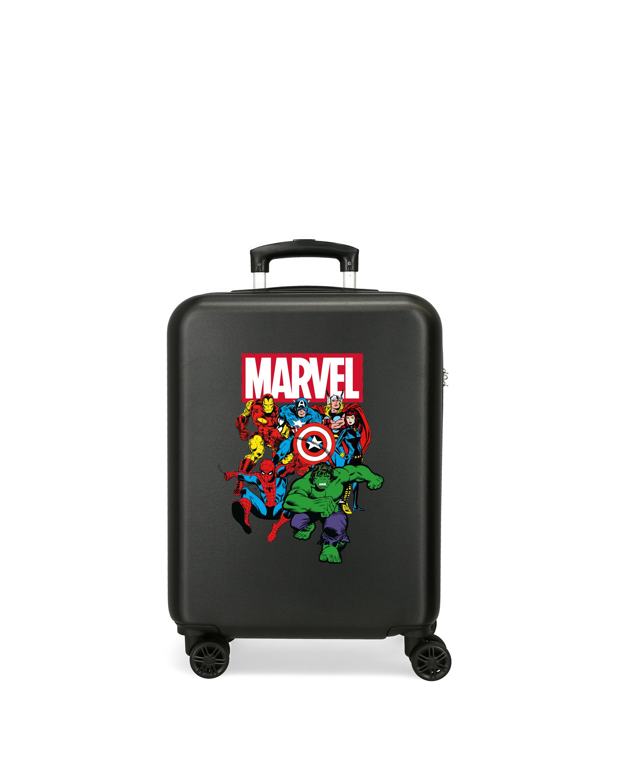 Mala de Cabine Sky Avengers Rígida 55cm em Preto com Capacidade de 34l Preto-1