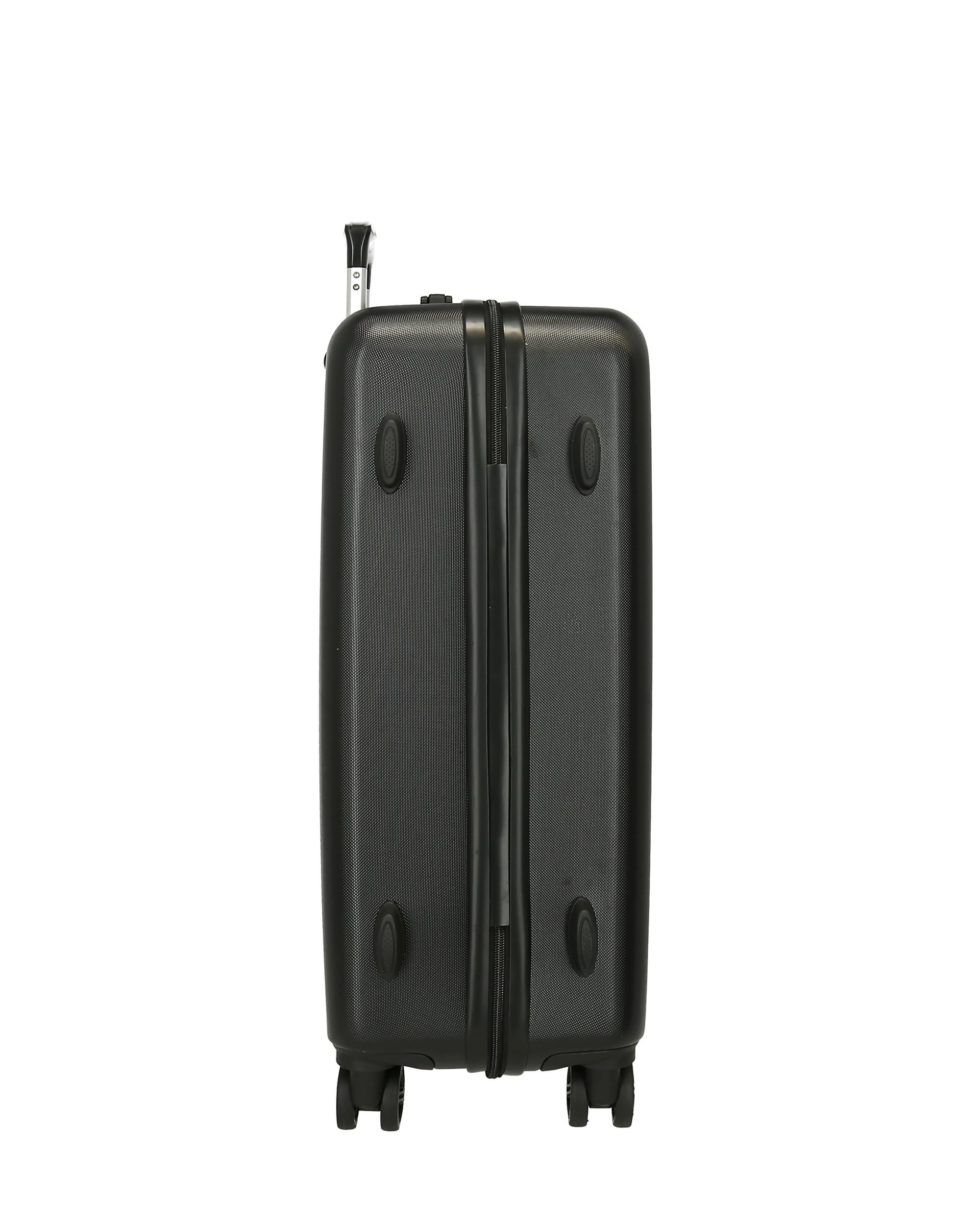 Mala Média Sky Avengers Rígida 68cm Preta Rígida com Capacidade de 70l Preto-4