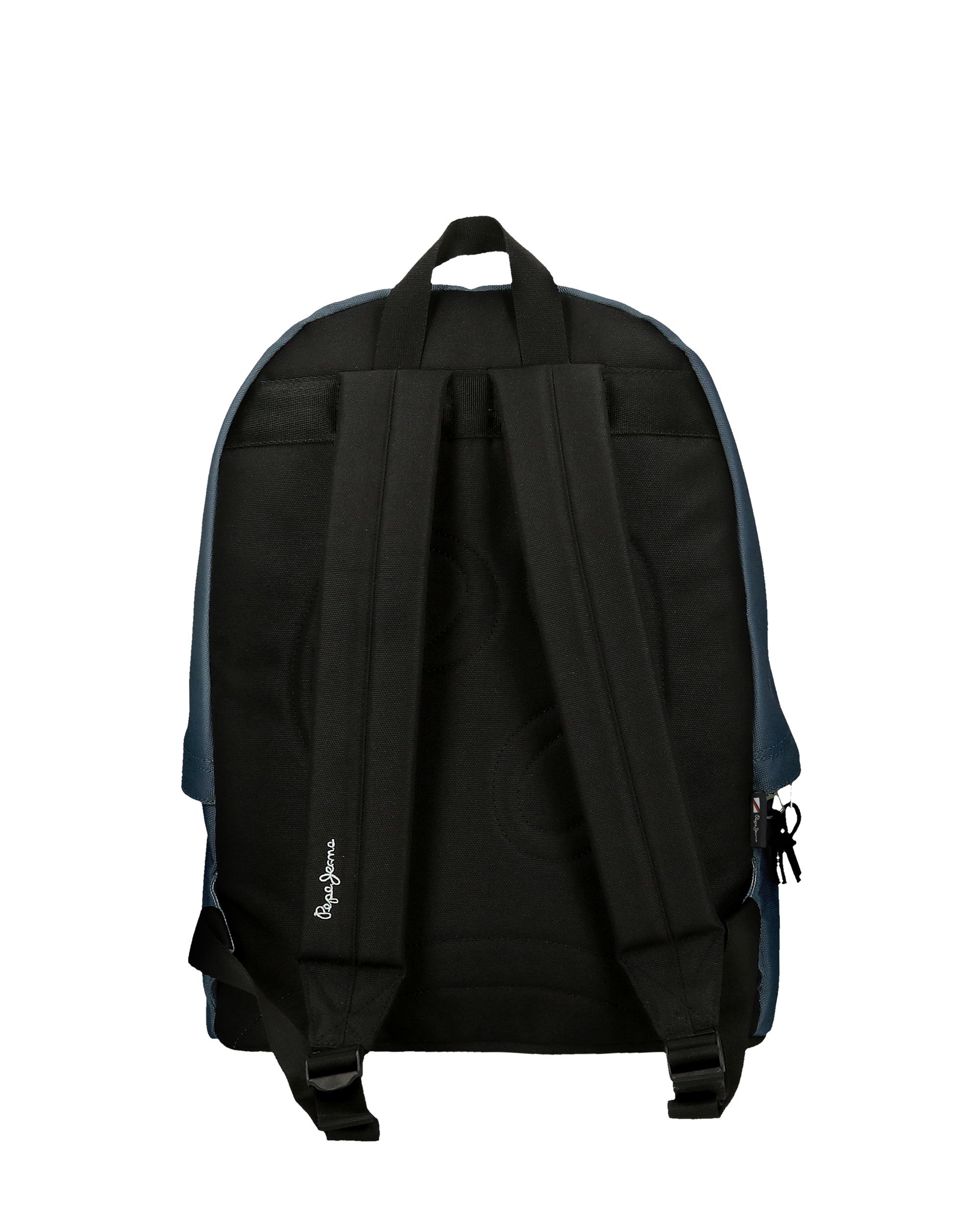Mochila Porta Computador + Estojo Escolar Pepe Jeans Aris Azul-marinho Azul-3