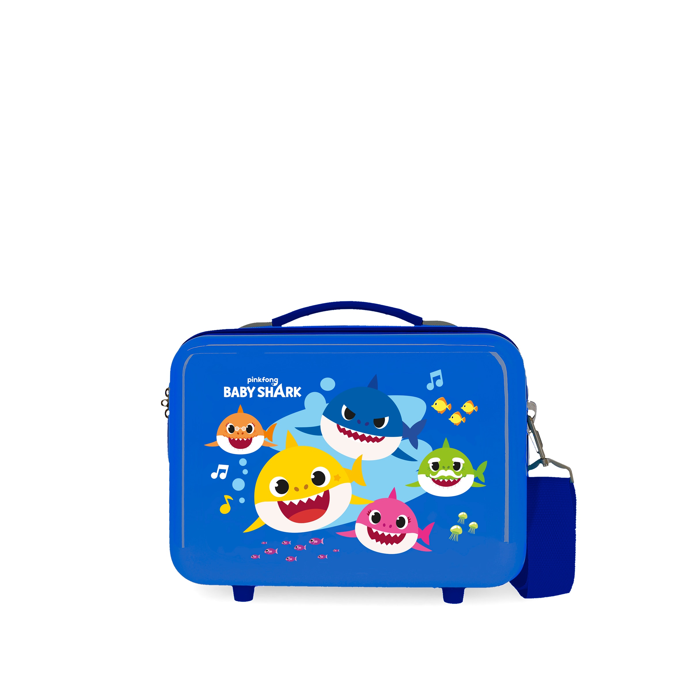 Imagem 0 de Necessaire Abs Baby Shark Adaptable Ocean Sharks com Capacidade de 9L