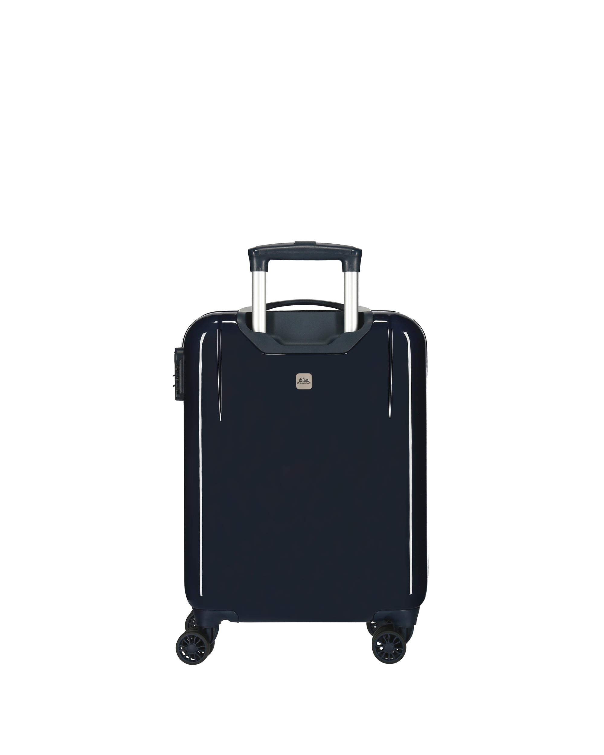 Trolley de Cabine Infantil Arco-Íris Always Smile Rígido 35L Azul-3