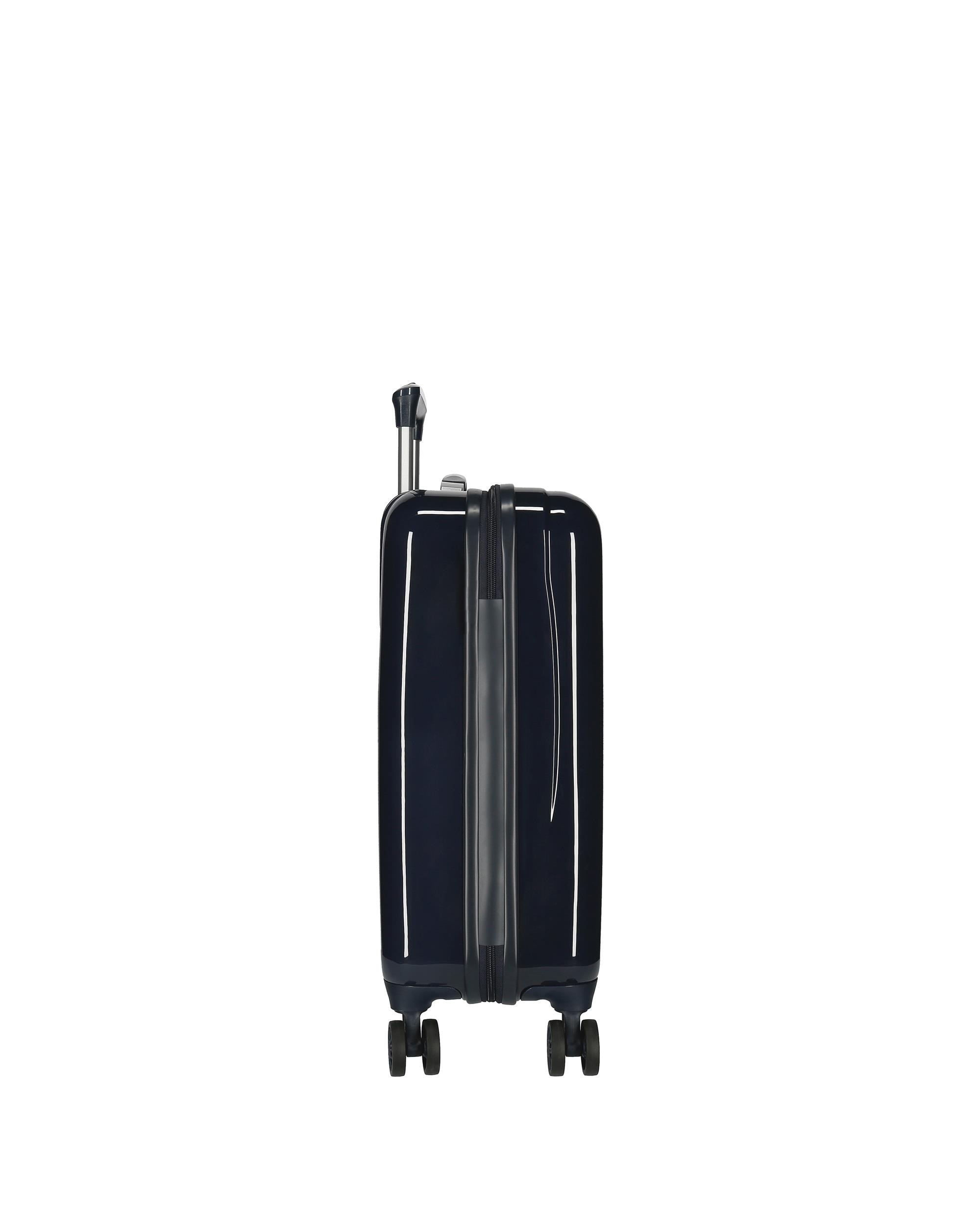 Trolley de Cabine Infantil Arco-Íris Always Smile Rígido 35L Azul-4