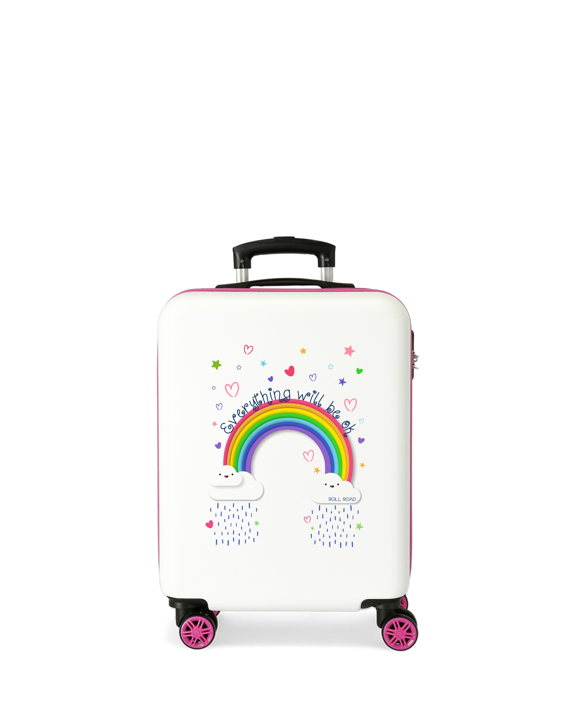Imagem 0 de Trolley de Cabine Infantil Arco-Íris Everything OK Rígido 34L