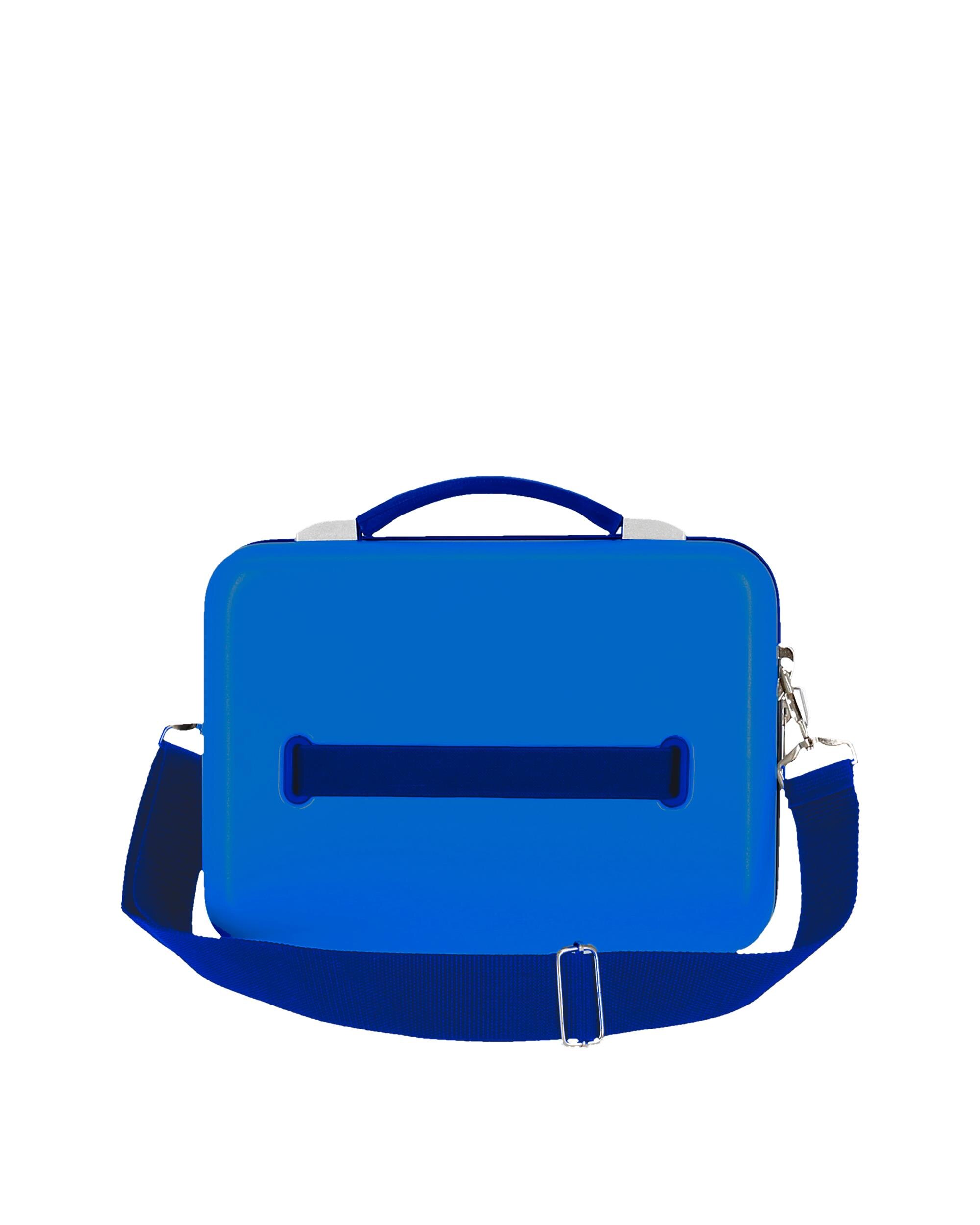 Necessaire Abs Be Happy Adaptável Azul Rígida com Capacidade de 9l Azul-3