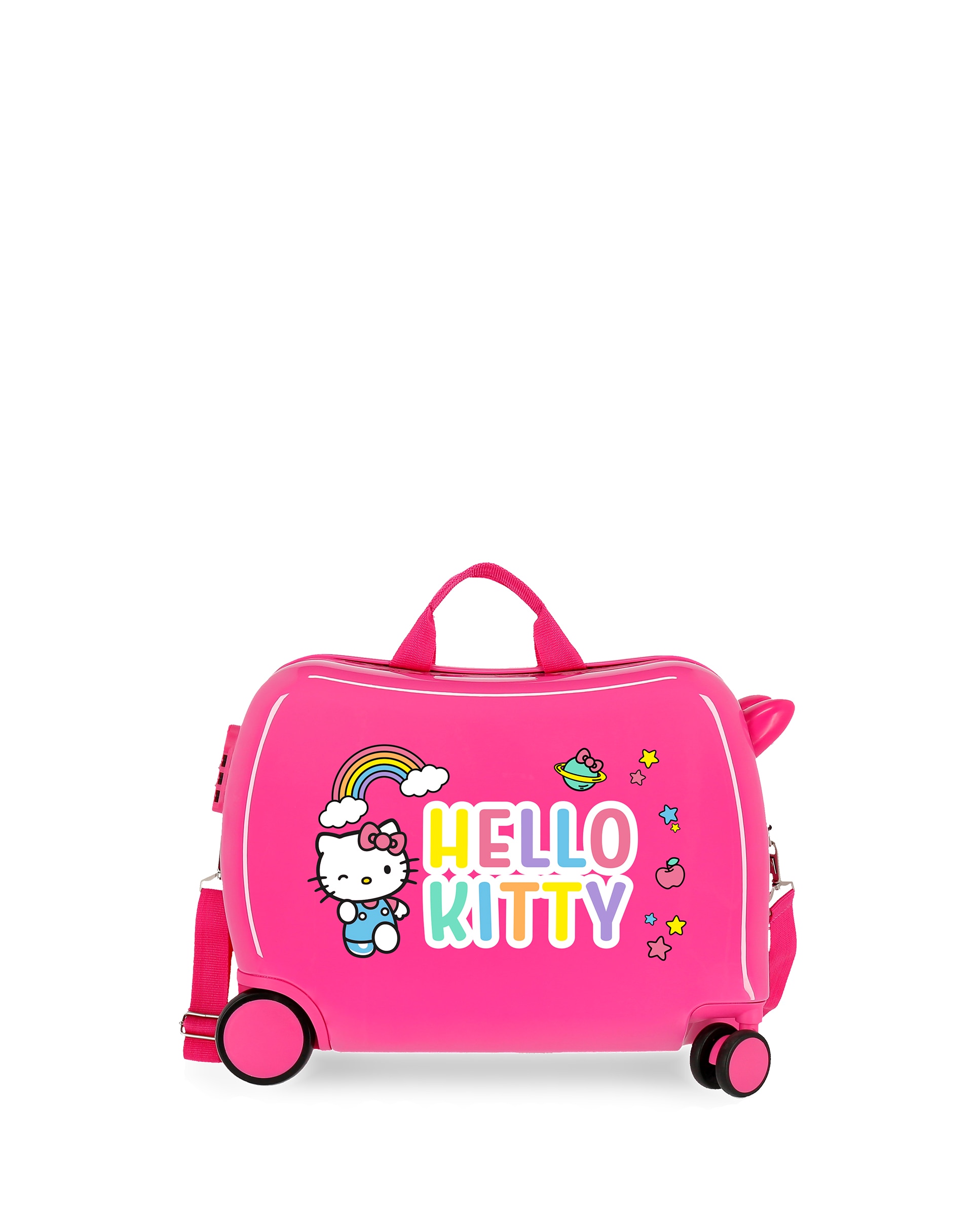 Mala de Cabine Hello Kitty You Are Cute Rígida com Capacidade de 34l Fúcsia-1