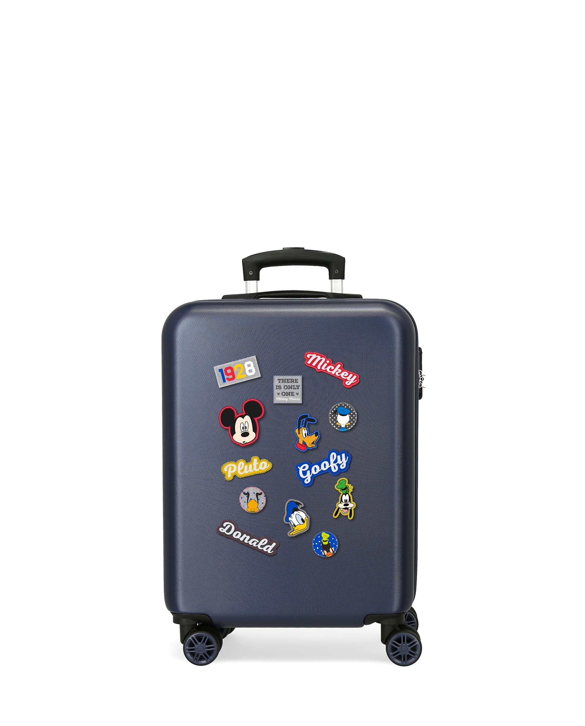 Mala de Cabine Infantil Mickey Personagens Rígida com Capacidade de 35l Azul-marinho-1
