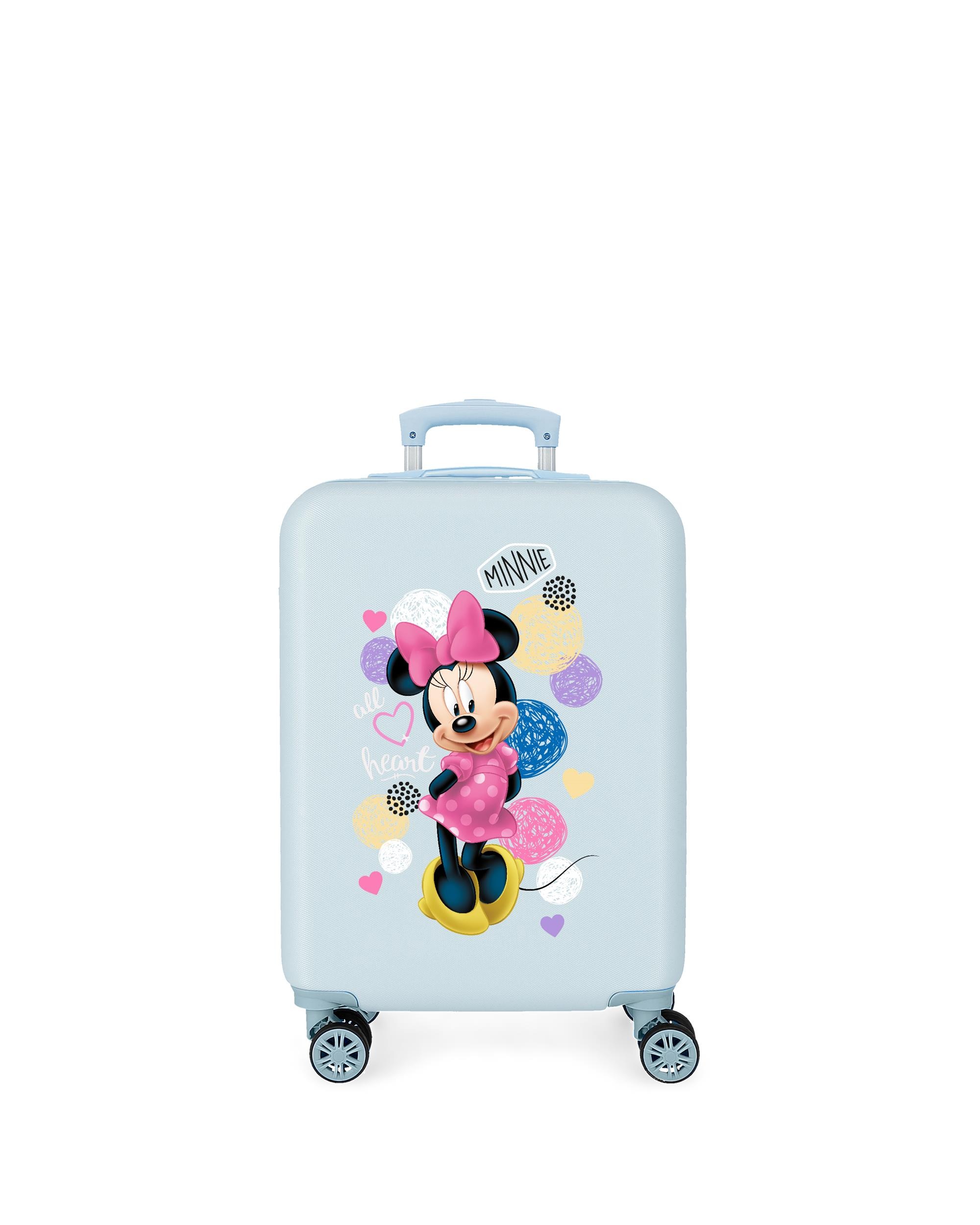 Imagem 0 de Maleta de Cabine Disney Enjoy Minnie Heart Rígida com Capacidade de 32l