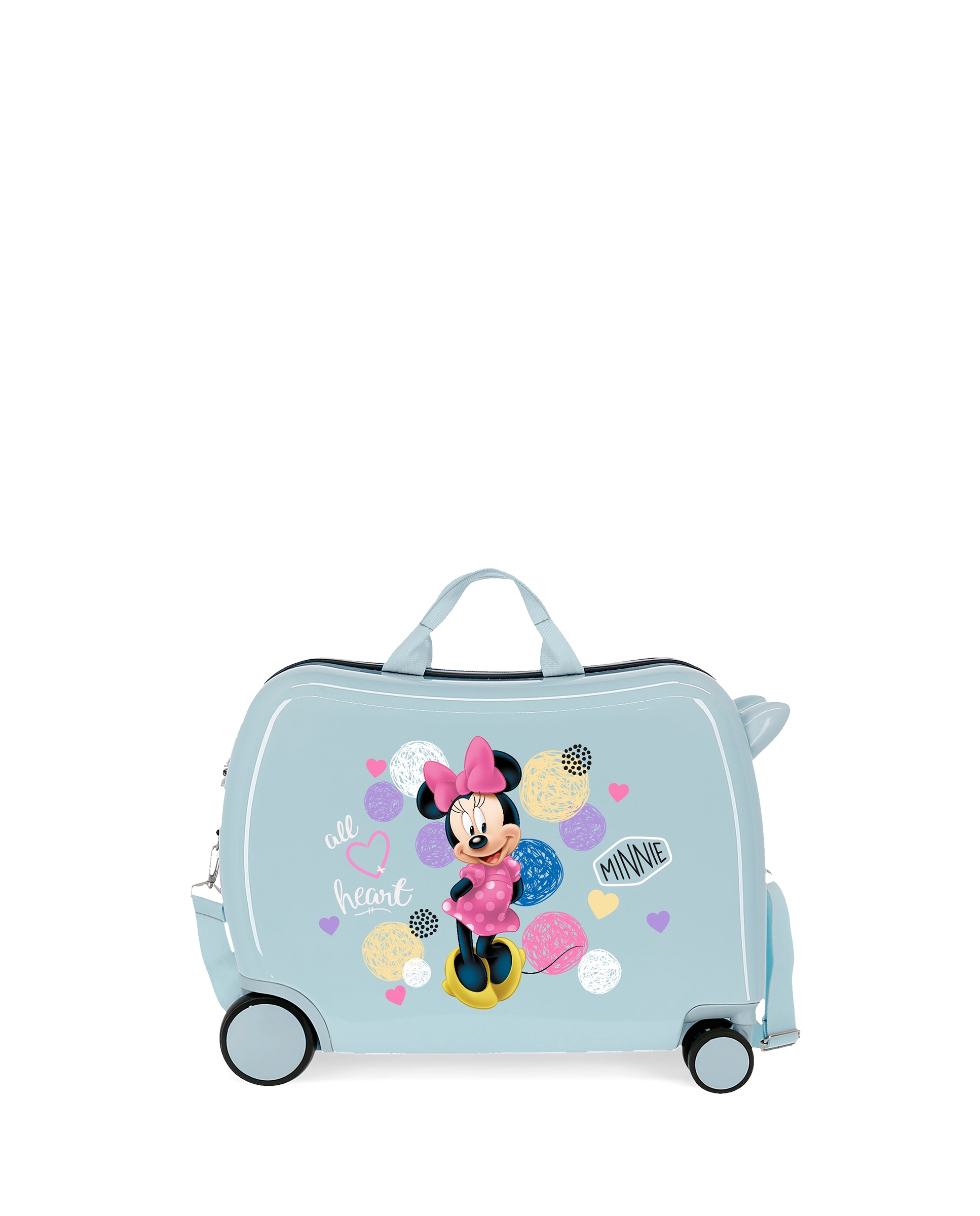 Imagem 0 de Mala de Cabine Infantil Minnie Love Rígida com Capacidade de 34l